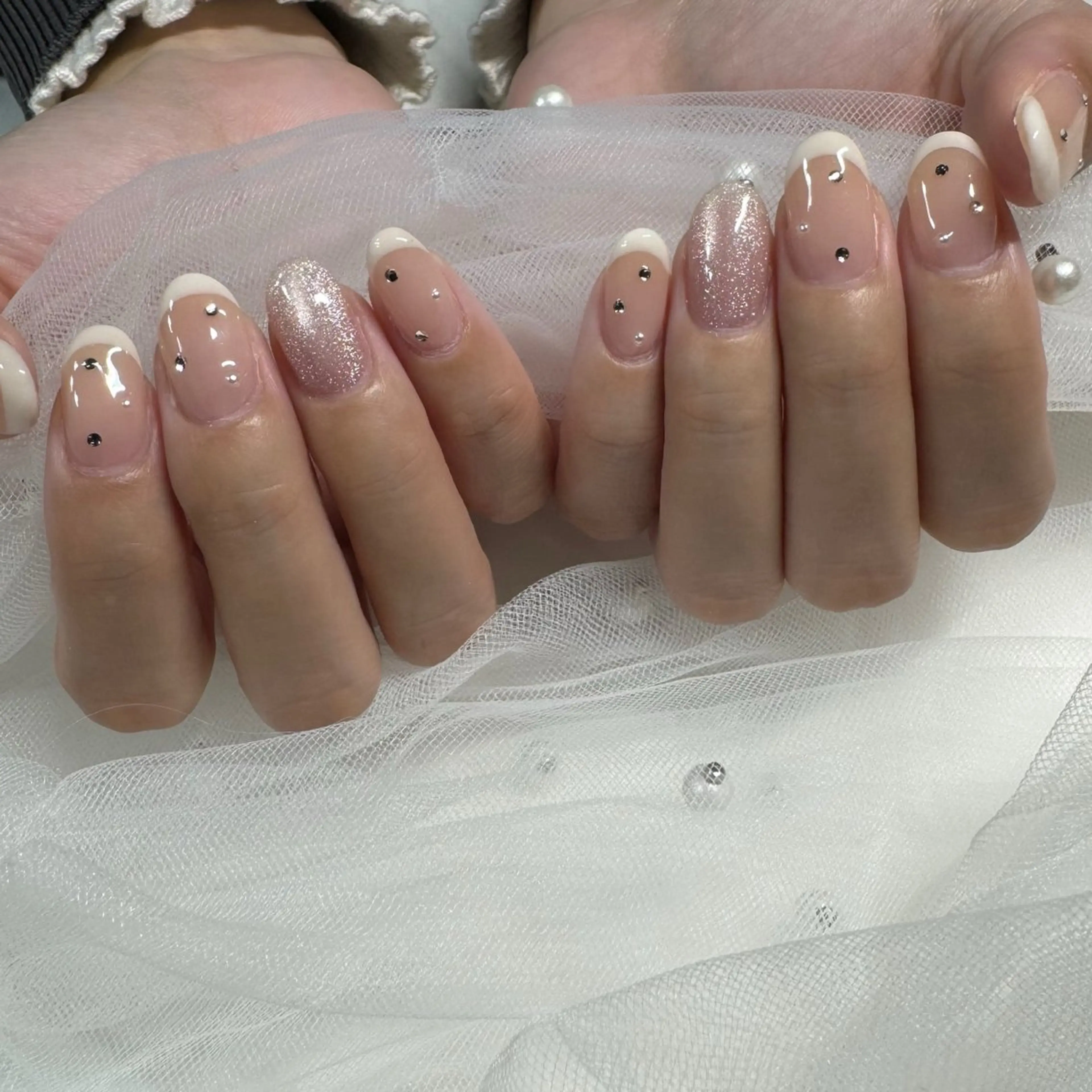 ネイル ジェルネイル シンプルネイル 東 千夏のネイルデザイン