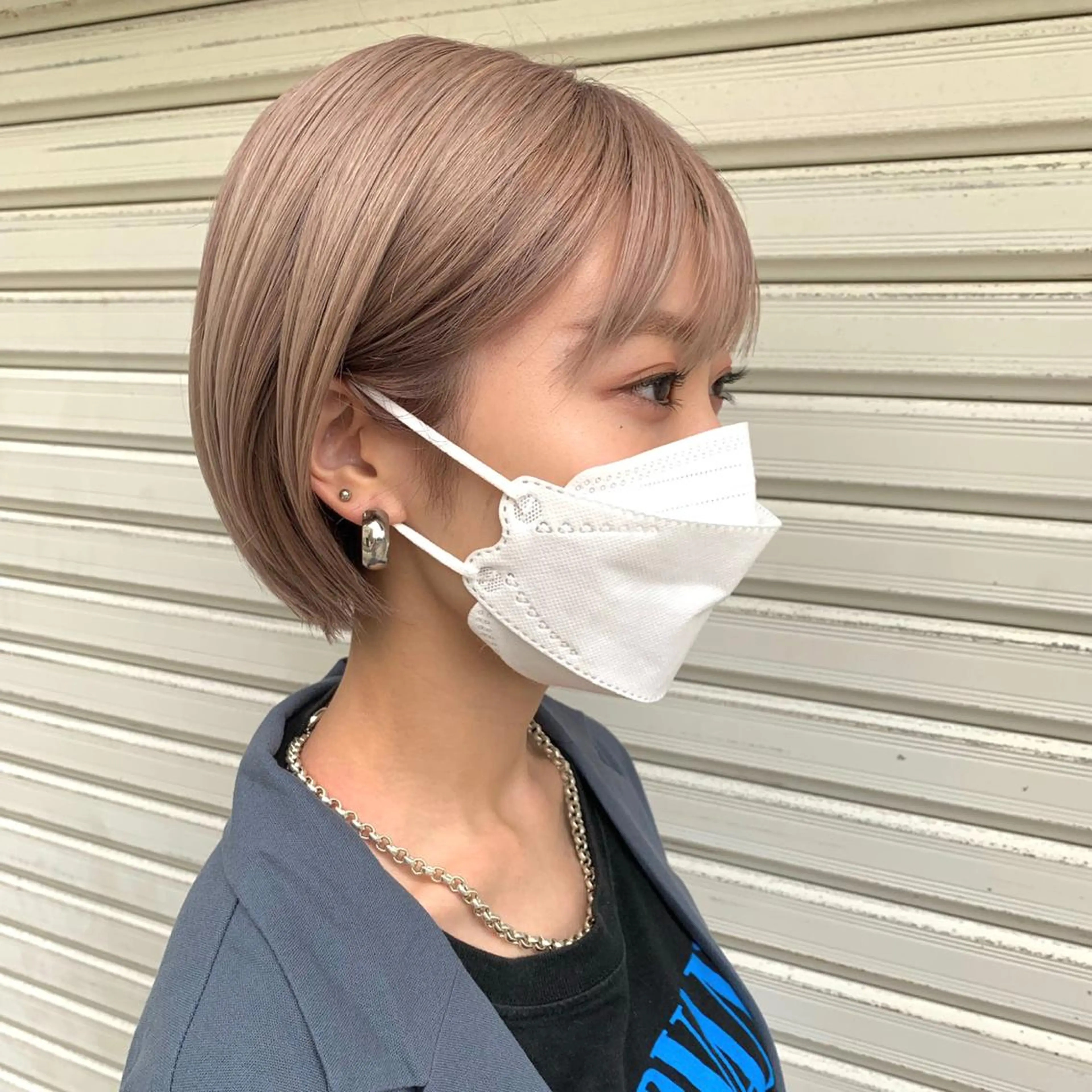 ショート カラー ブリーチカラーが人気 onnuのヘアスタイル
