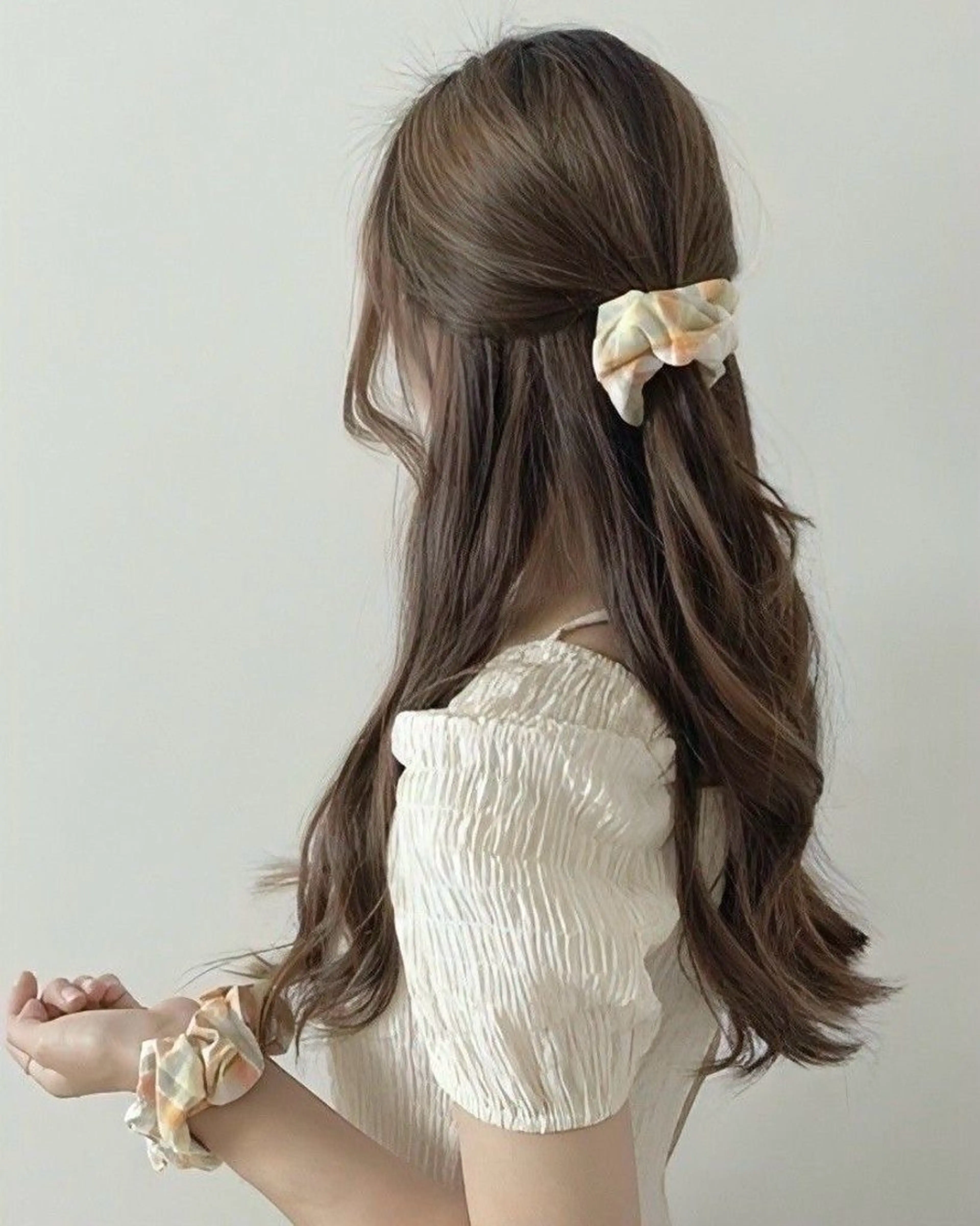 ロング カラー カット ヘアカラー トリートメント IVE所属・ダブルカラー髪質改善 /Annaのヘアスタイル