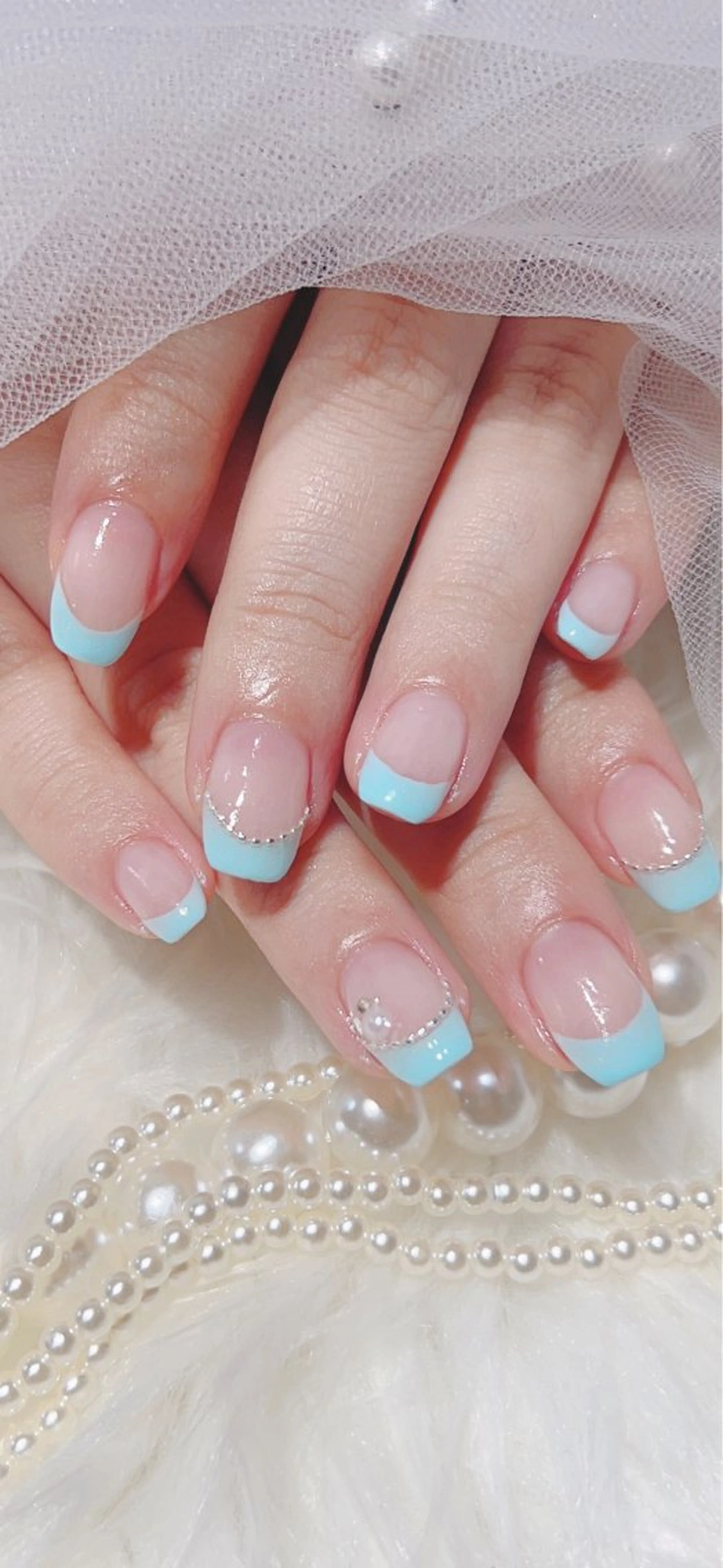ネイル フットネイル ジェルネイル マグネットネイル パラジェル ネイルチップ Nail×Lani 深爪矯正対応◎のネイルデザイン