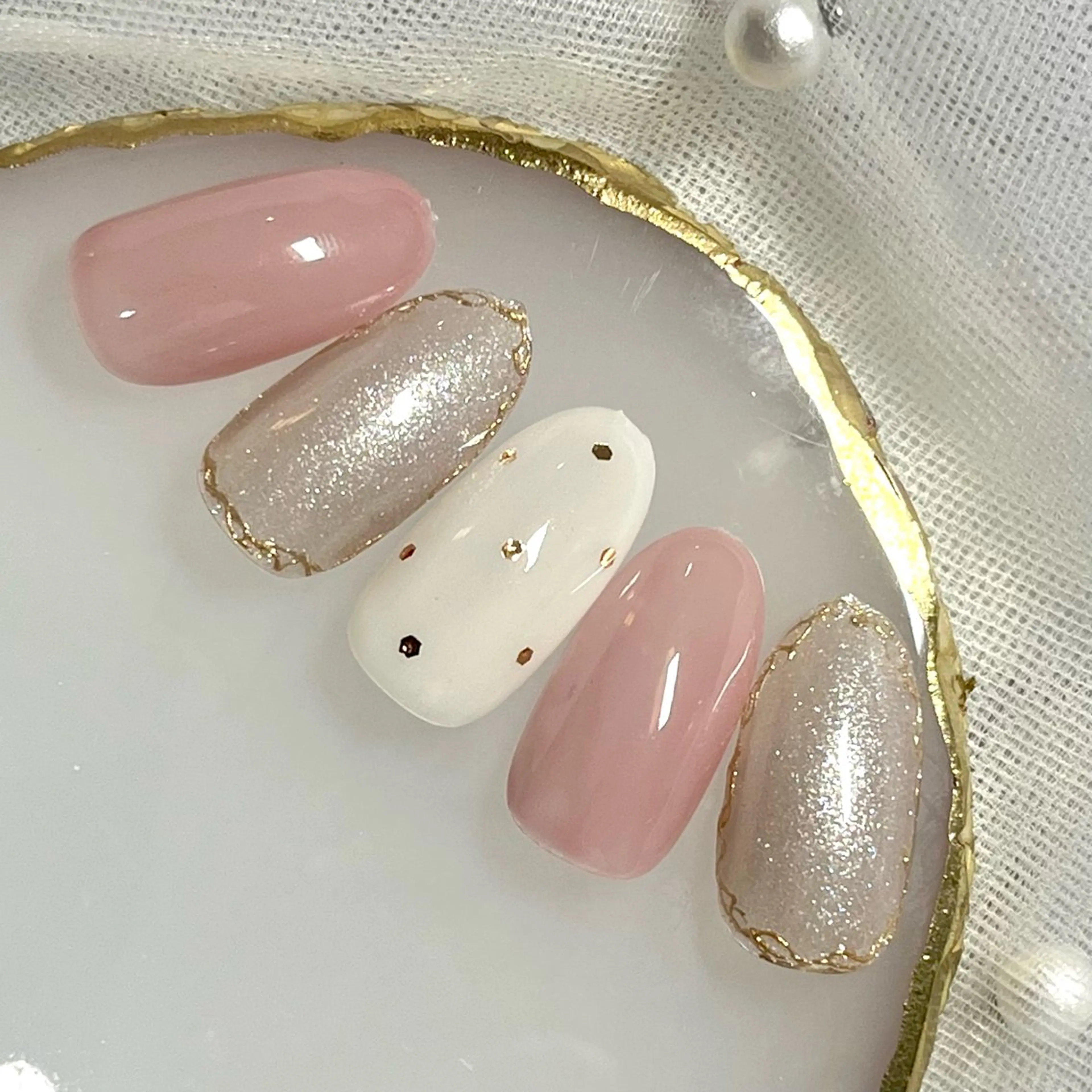 ネイル ハンドネイル Kodebu Usagi Nail所属・Yuko Kanamedaのネイルデザイン