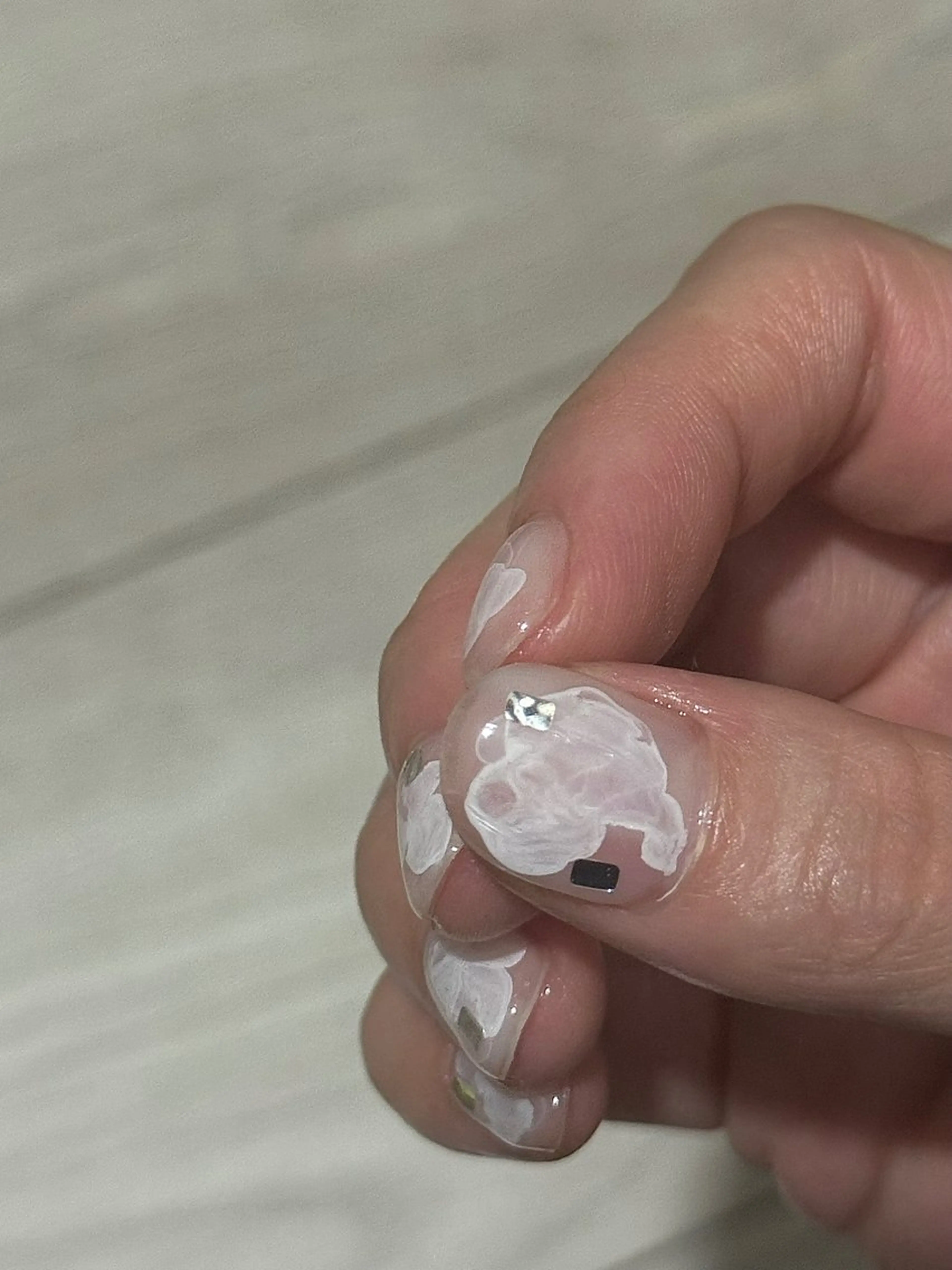 ネイル ニュアンスネイル ショートネイル [深夜ネイル] 3___0nailのネイルデザイン
