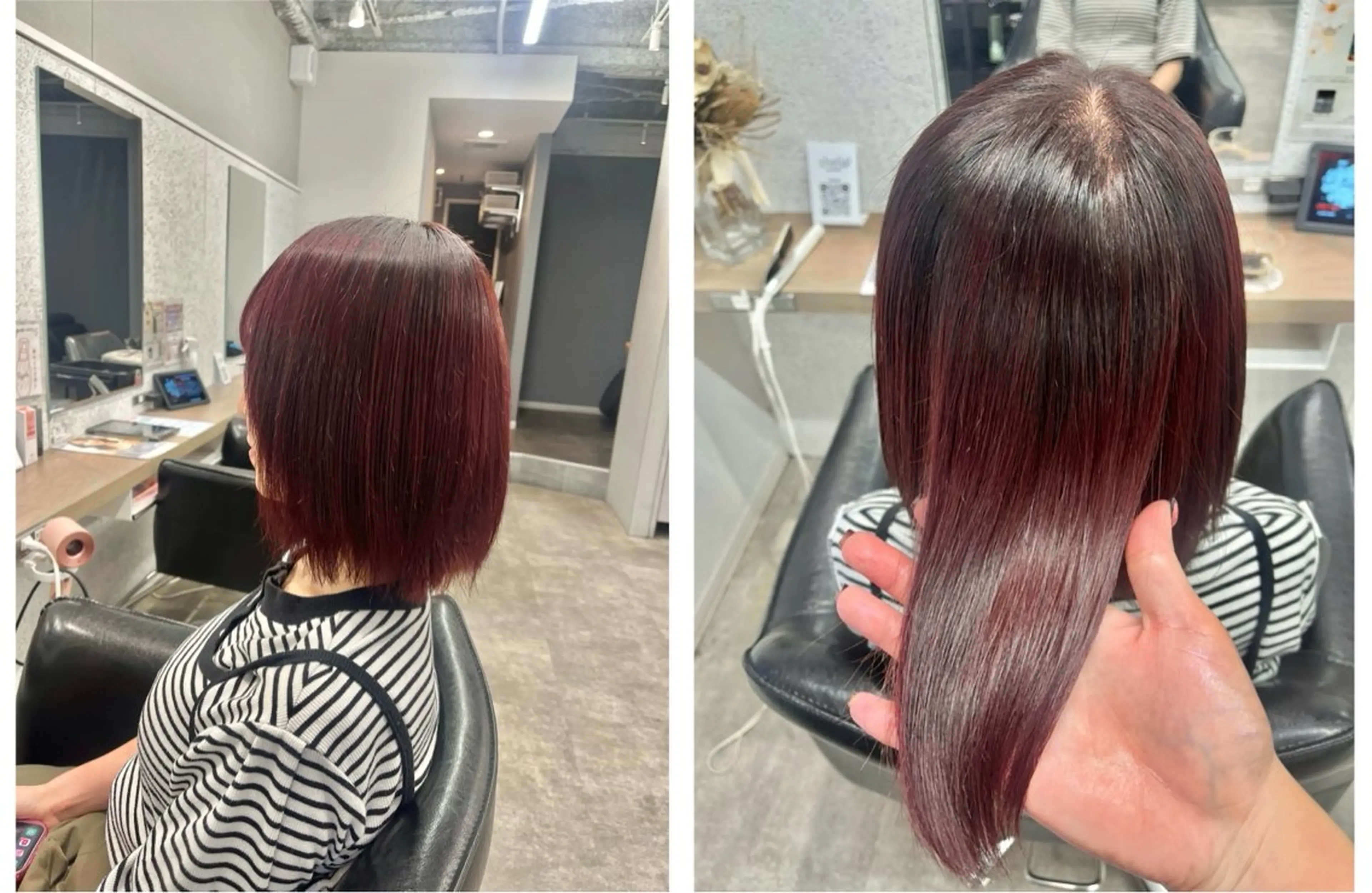 ショート カラー 🍓艶髪/艶カラー ハイトーン/しんたにのヘアスタイル