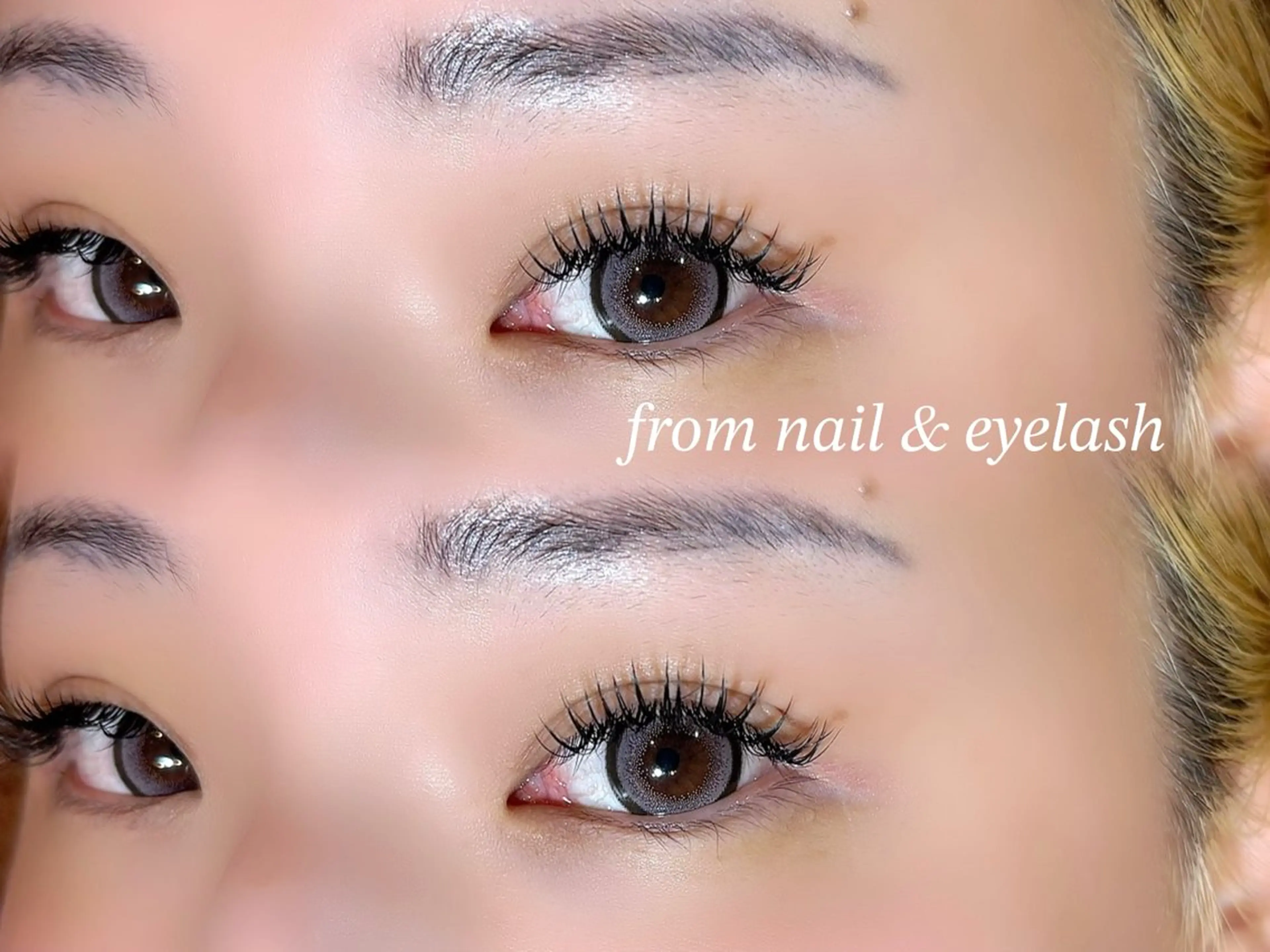 マツエク・マツパ フラットラッシュ from nail所属・フロムネイル airiのマツエク・マツパデザイン