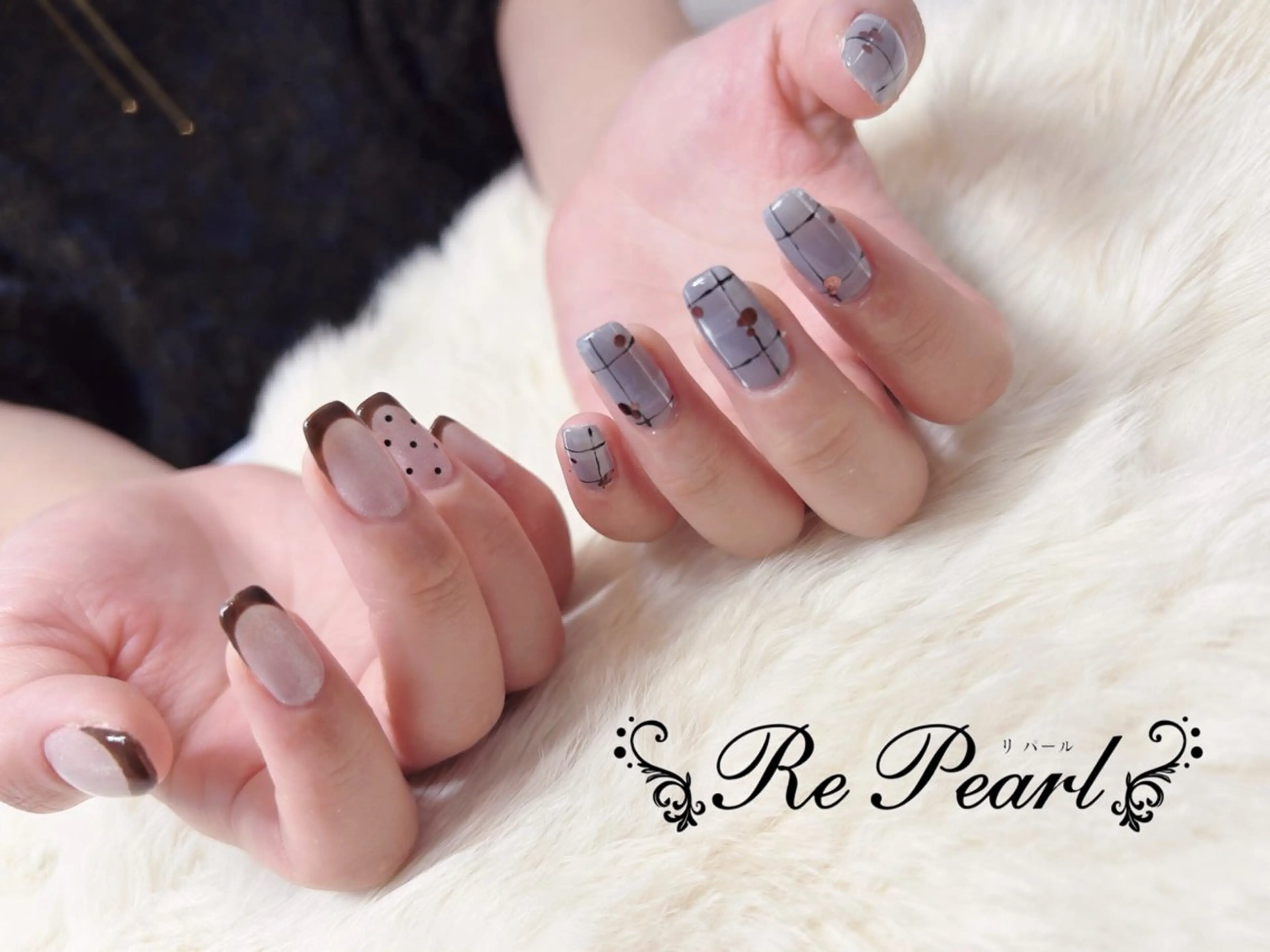 ネイル ハンドネイル Re Pearl～コーディネートサロン～ 市駅前店所属・NARUMI HYODOのネイルデザイン