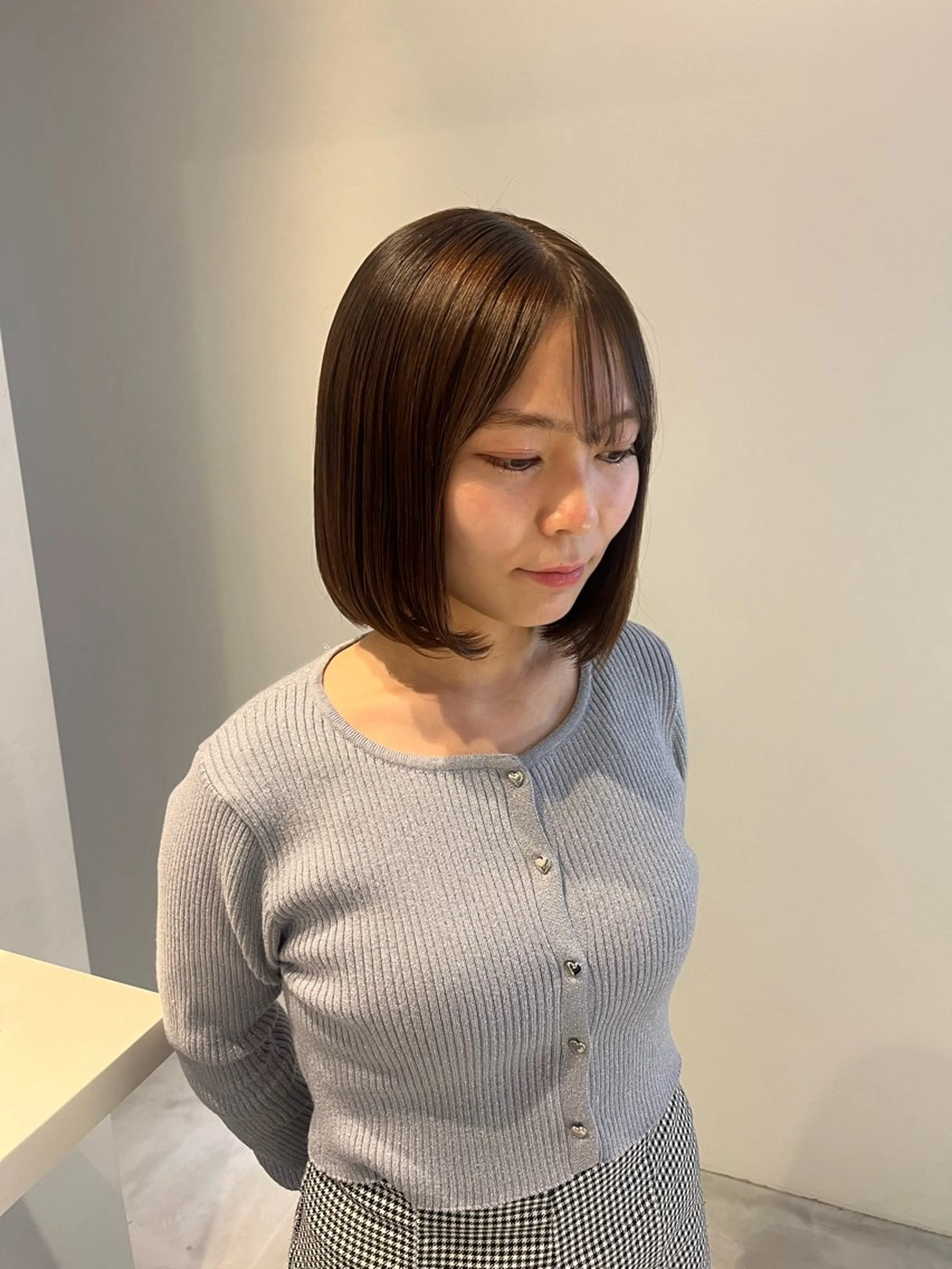 ショート ALLYS 渋谷店所属・最高級の艶のある カラーmei🎨のヘアスタイル