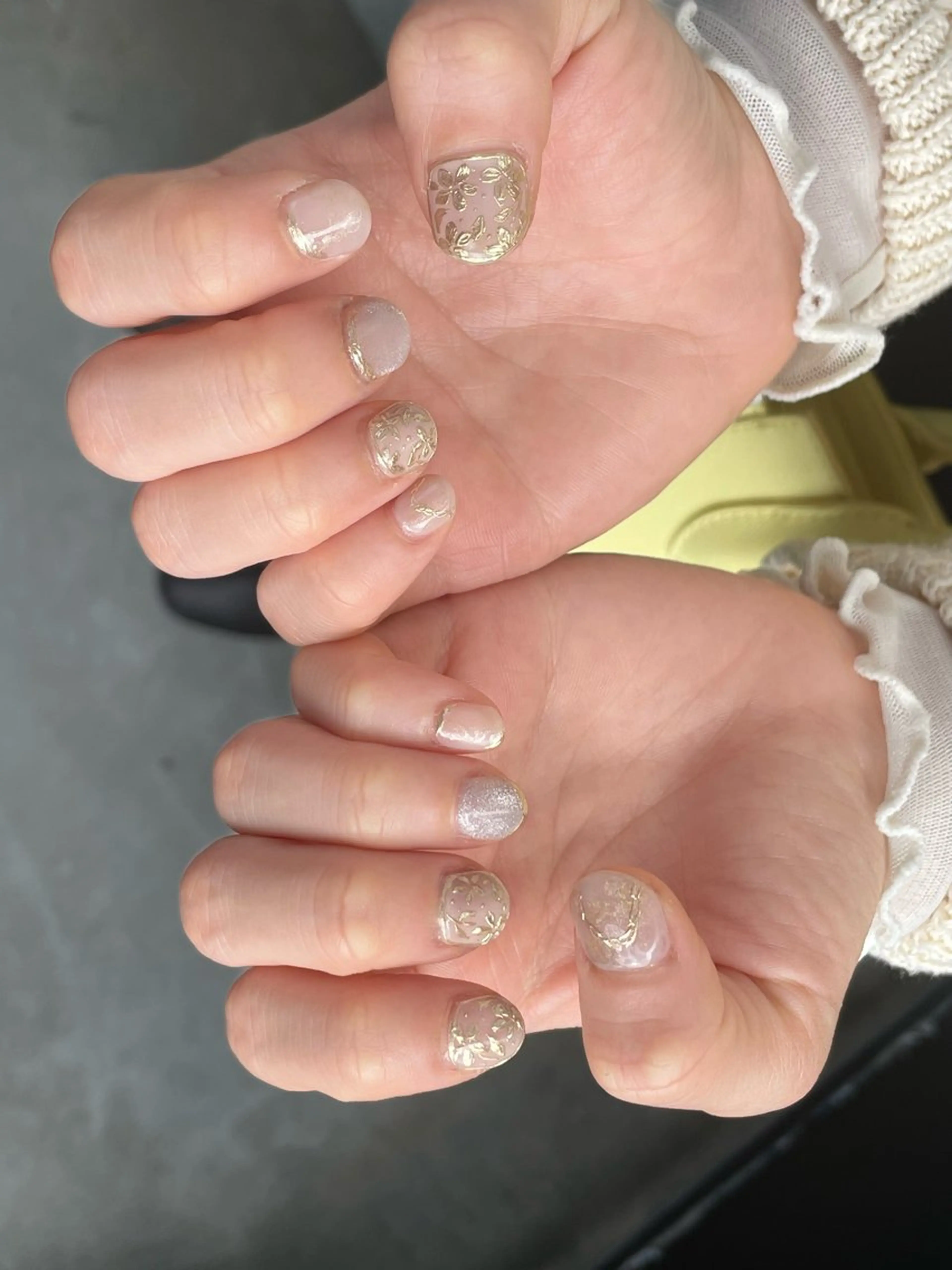 ネイル ニュアンスネイル ハンドネイル EARTH浦添店 村吉のネイルデザイン