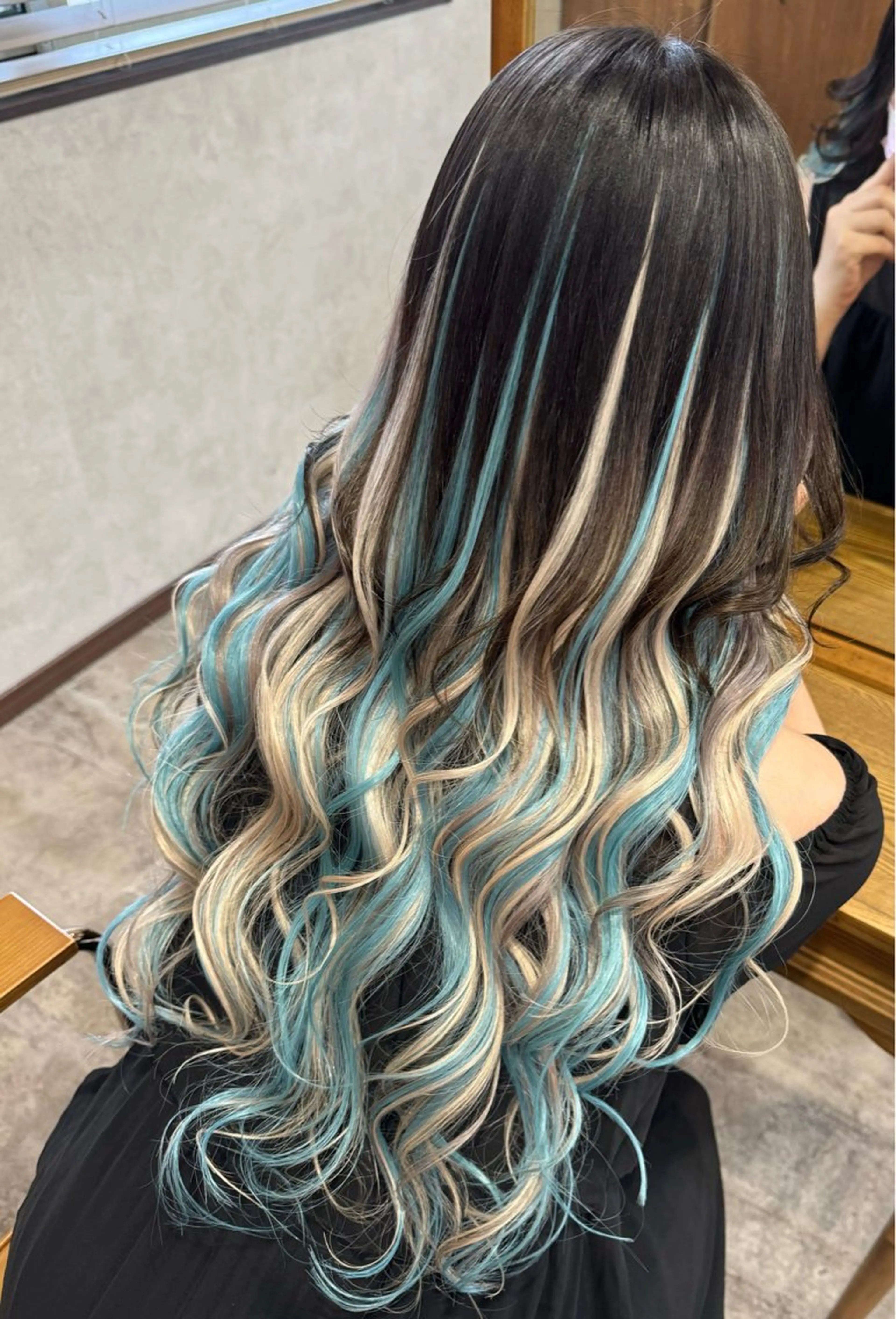 ロング エクステ lisa  ︎︎のヘアスタイル