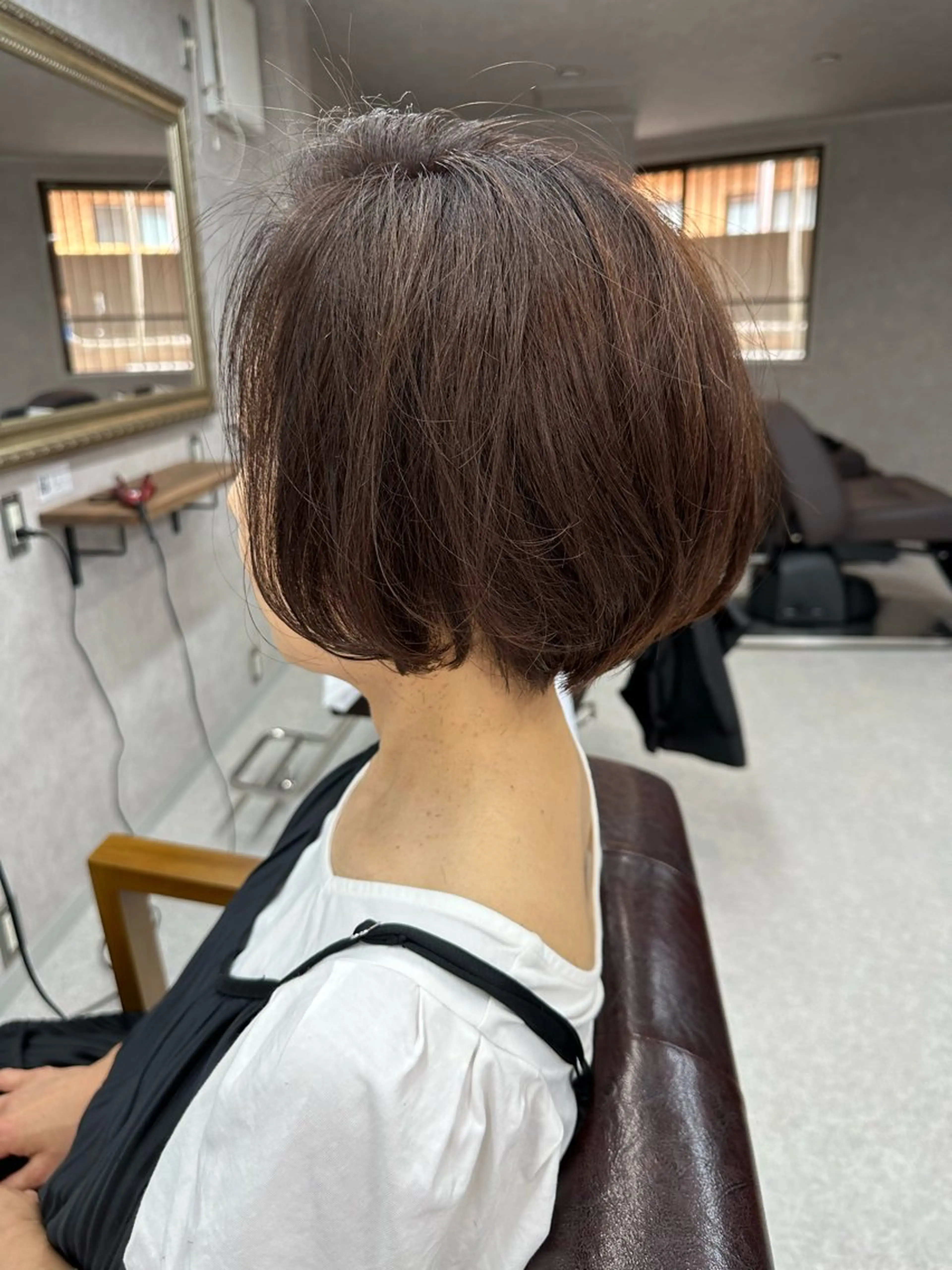 ショート カット ヘアカラー パーマ 縮毛矯正 トリートメント Lien 深井店のヘアスタイル