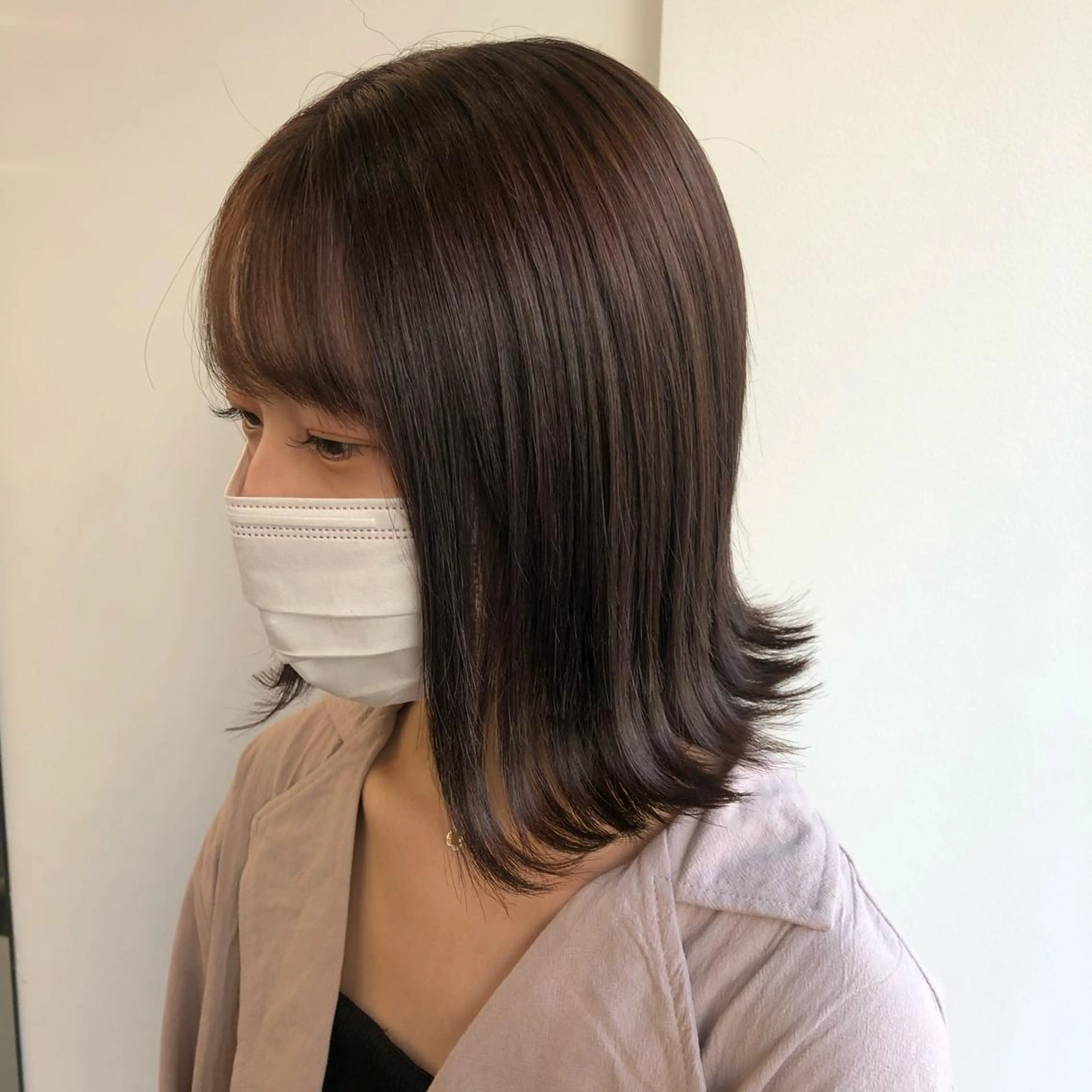 ミディアム 🤍韓国ヘア🇰🇷 タバタサオリ🤍のヘアスタイル