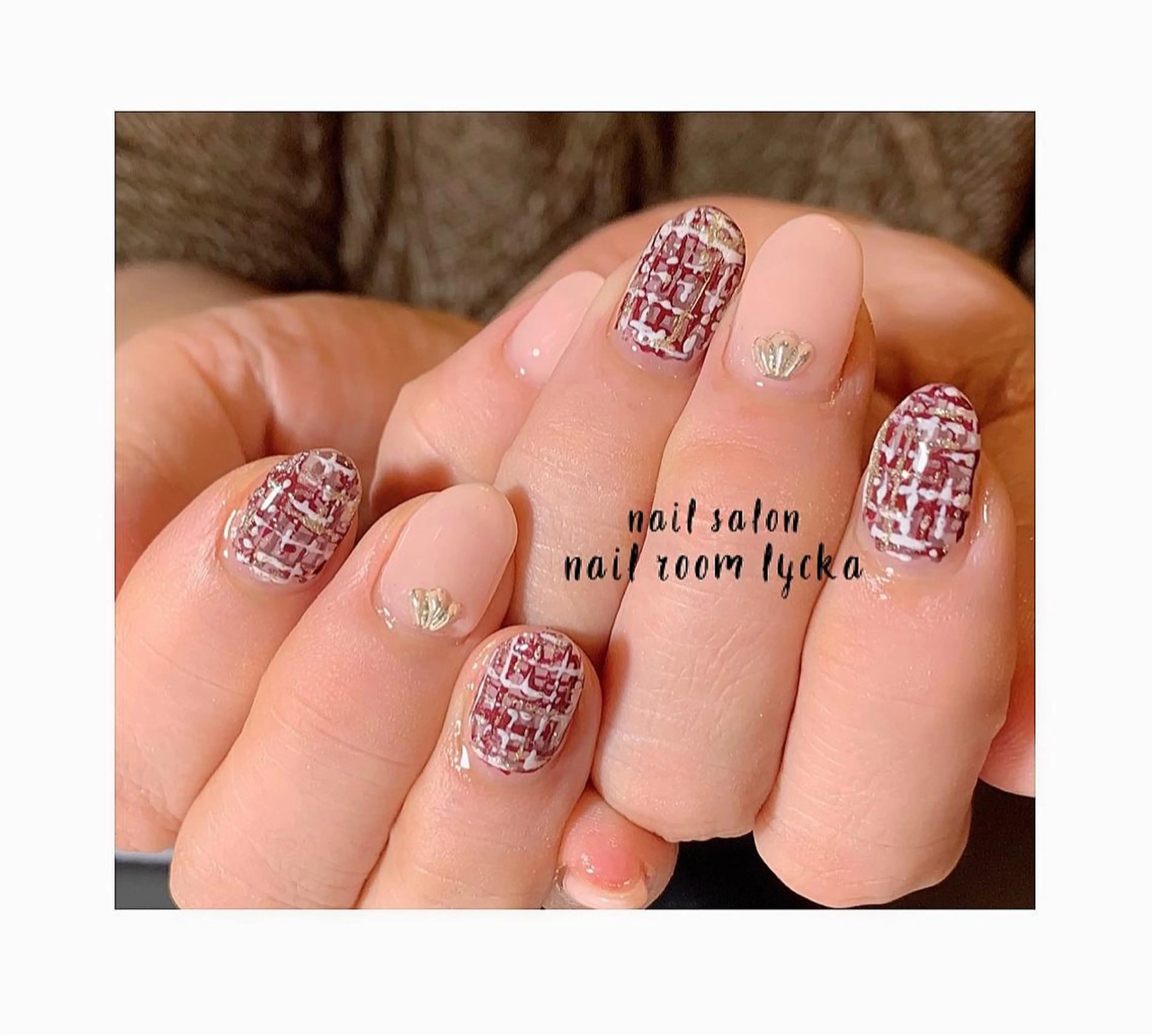 ネイル ジェルネイル パラジェル 冬ネイル ﾈｲﾙﾙｰﾑﾘｯｶ 𝐦𝐚𝐲𝐮のネイルデザイン