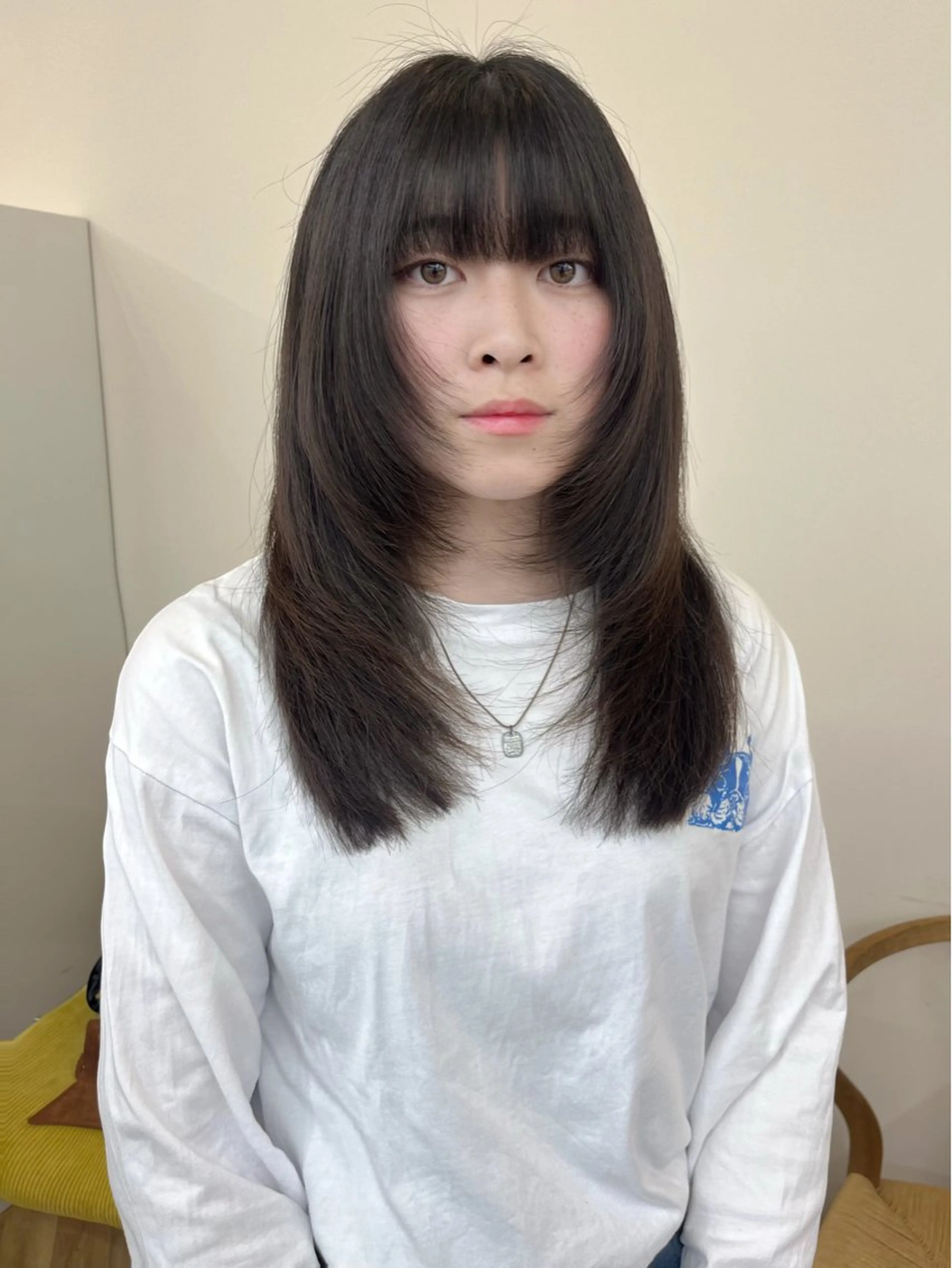 ロング yuka/ロング/ レイヤーカットモデルのヘアスタイル