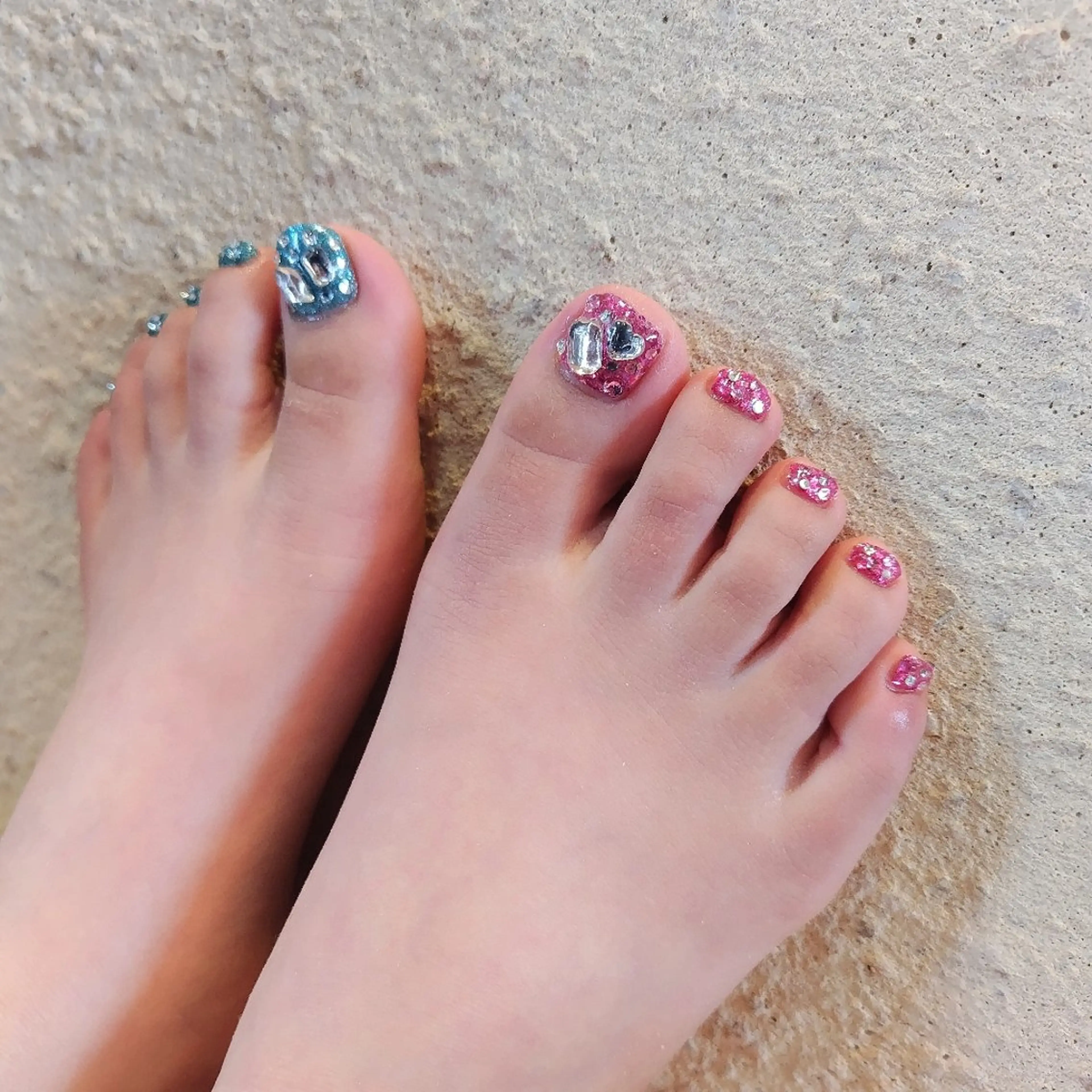 【再来の方】🌟フットネイル1本アートの写真