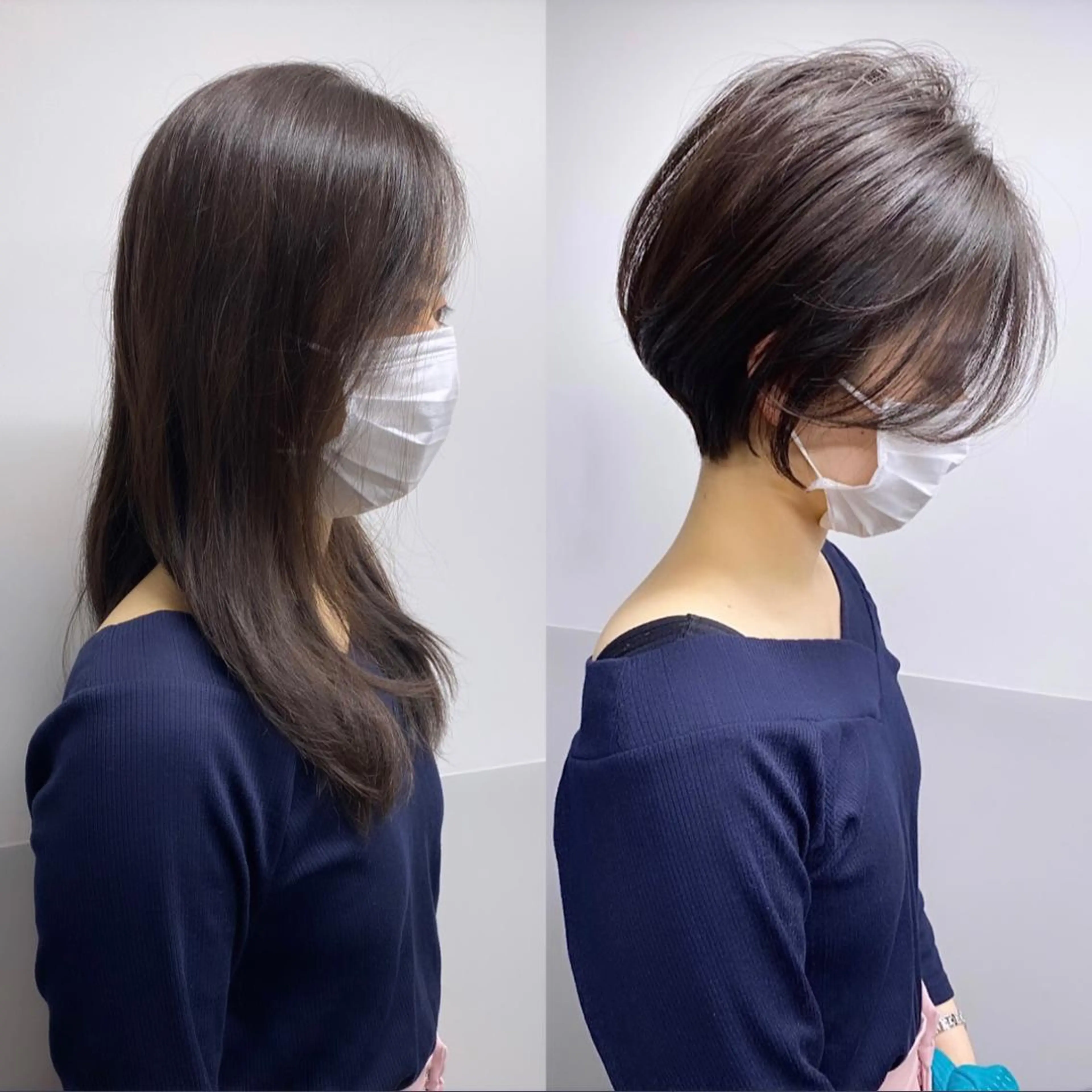 ショート カラー ショートヘア SALOWIN銀座VORT所属・小林 佳祐のヘアスタイル