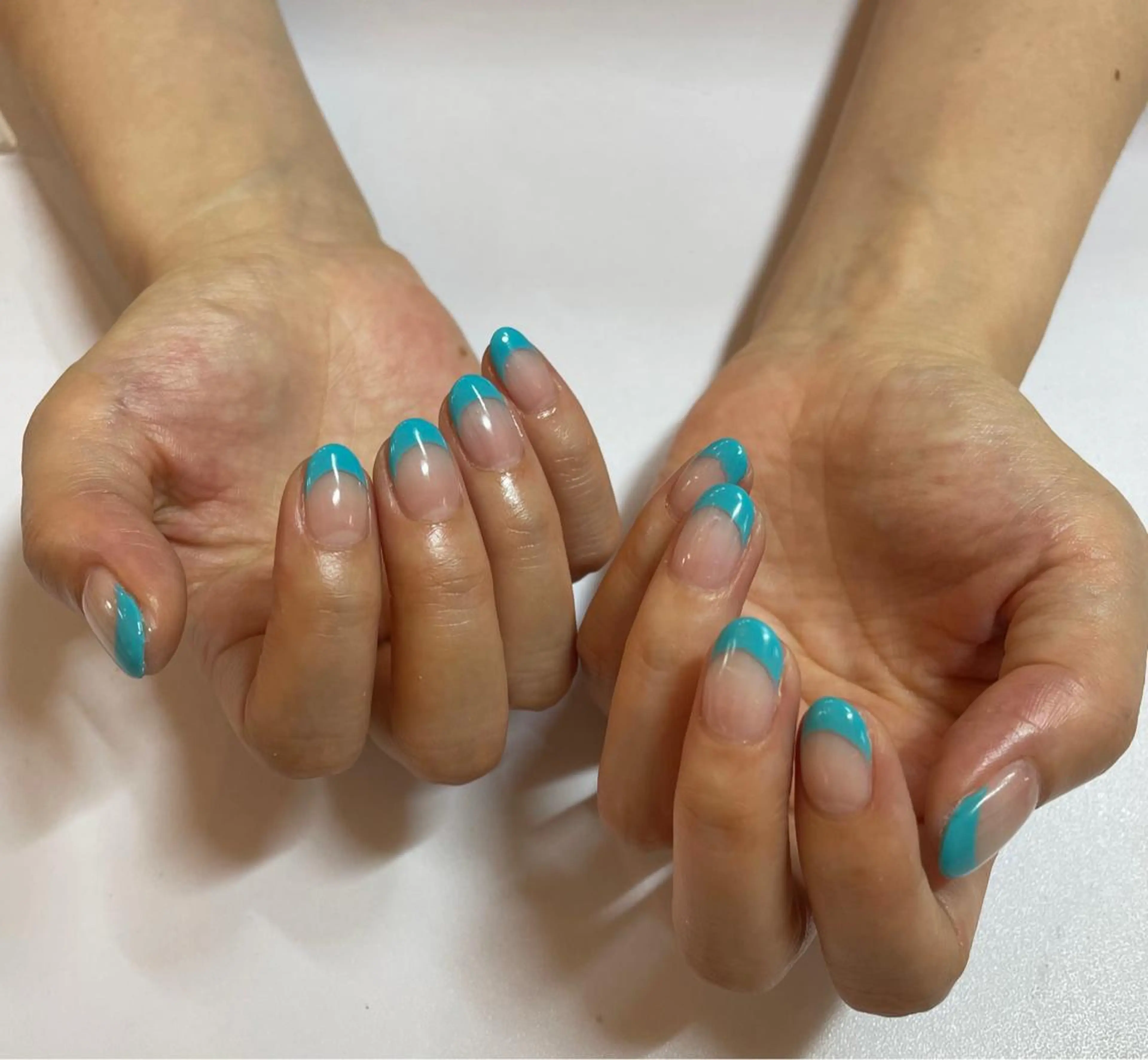 ネイル フレンチネイル まえだ かなのネイルデザイン