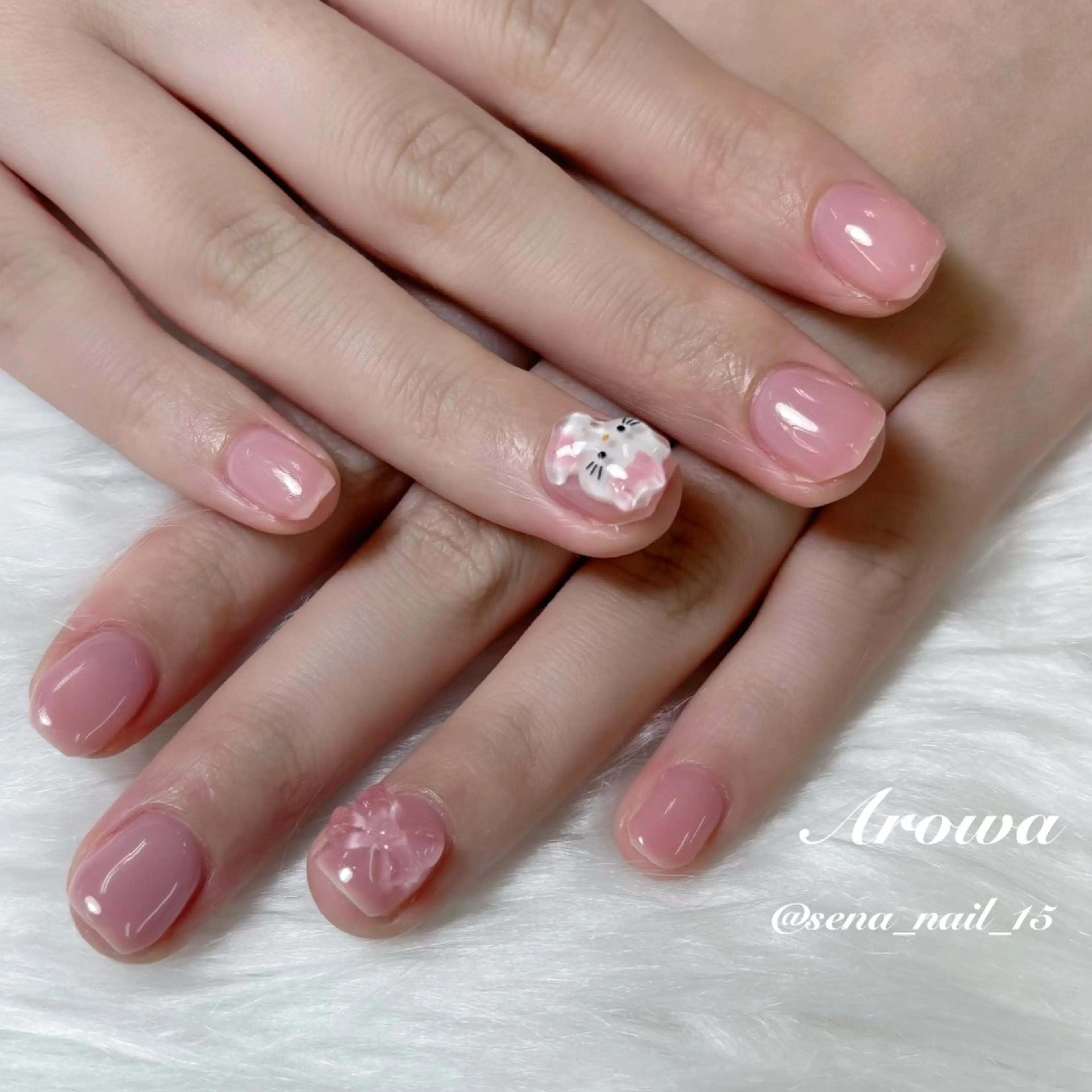 ネイル ハンドネイル Arowa -SENA-のネイルデザイン