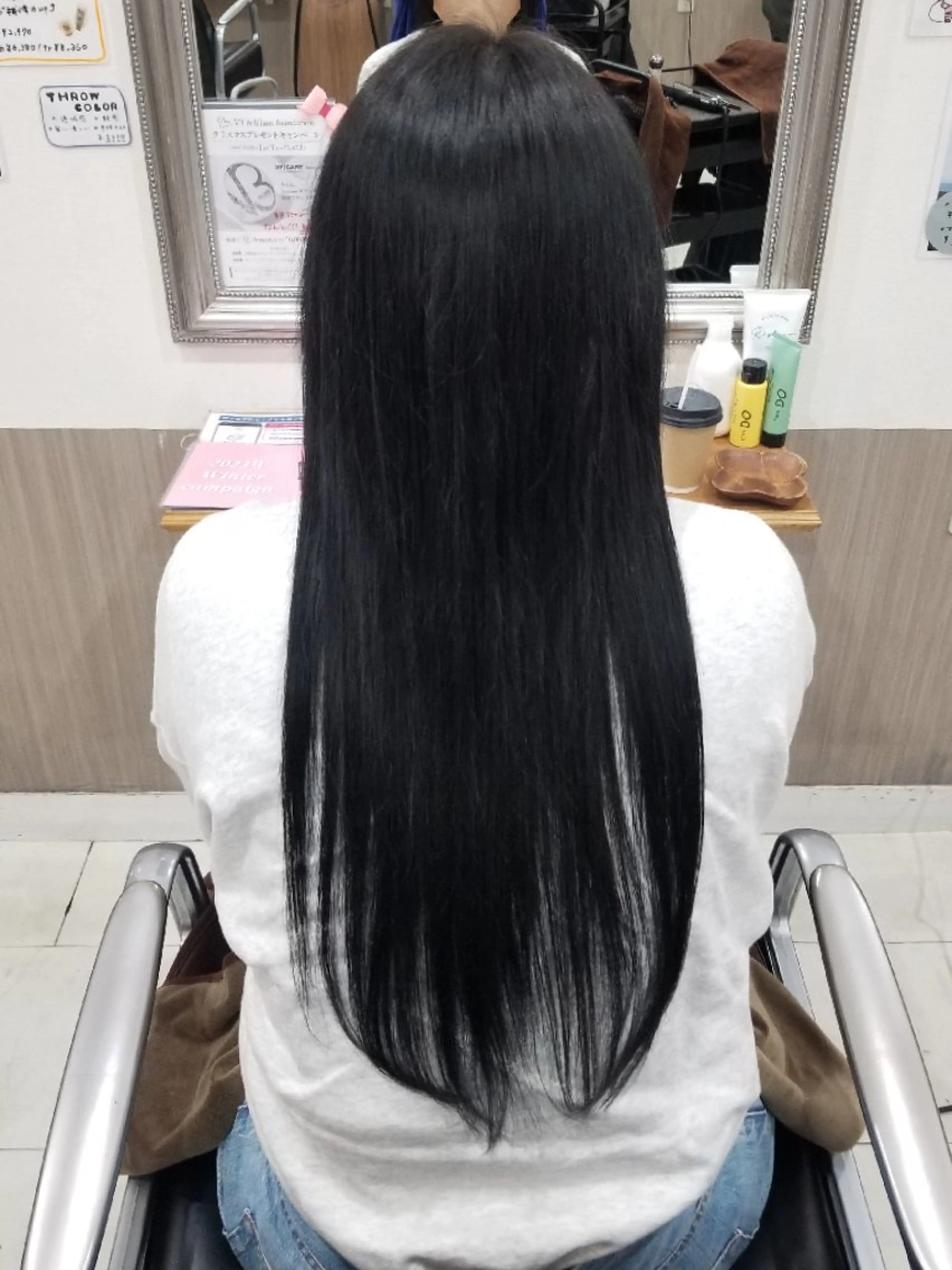 カラー ヘアカラー 暖色🍎透明感カラー 🩵小林かりんのヘアスタイル