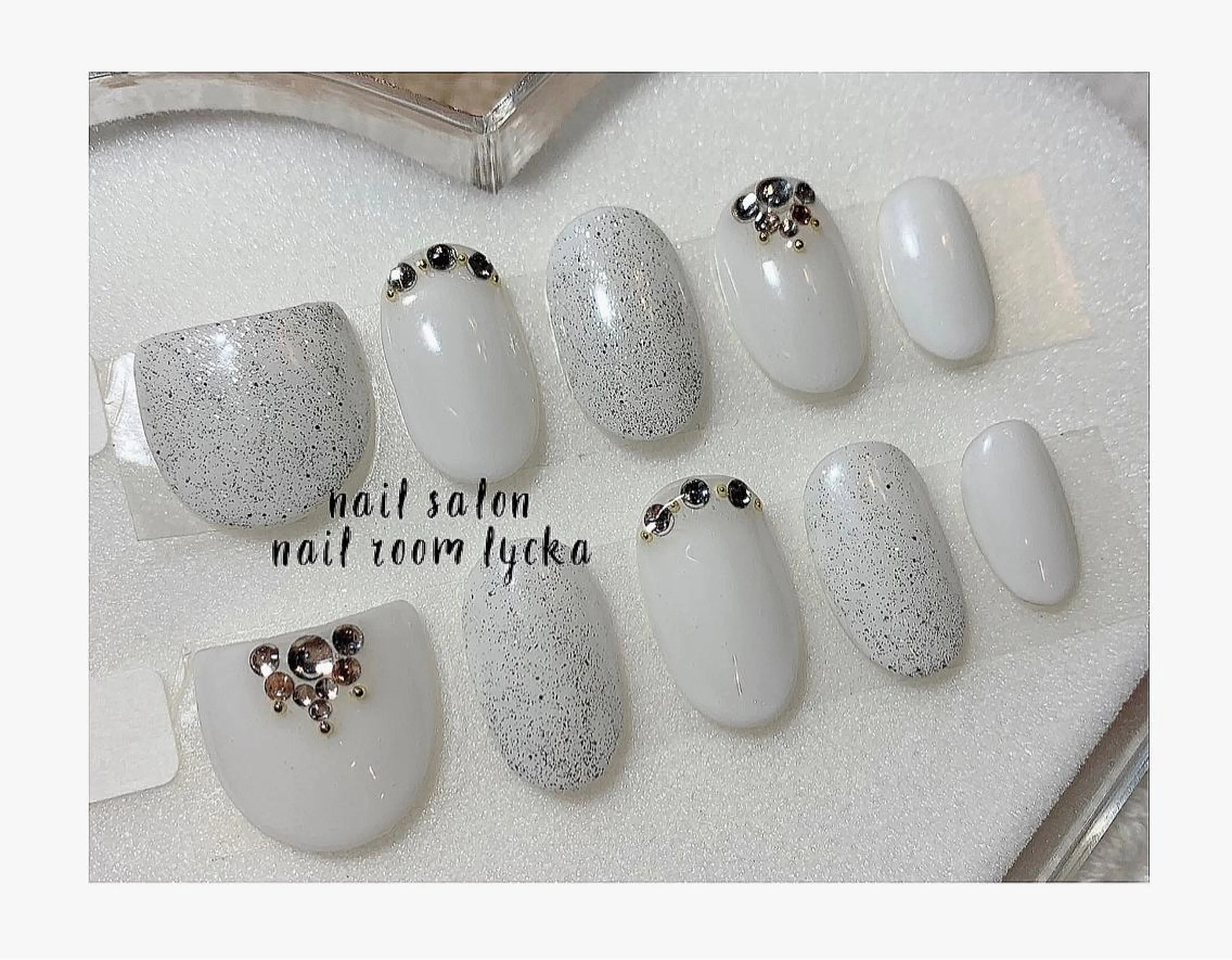 ネイル 成人式 ジェルネイル パラジェル ネイルチップ ブライダルネイル ﾈｲﾙﾙｰﾑﾘｯｶ 𝐦𝐚𝐲𝐮のネイルデザイン