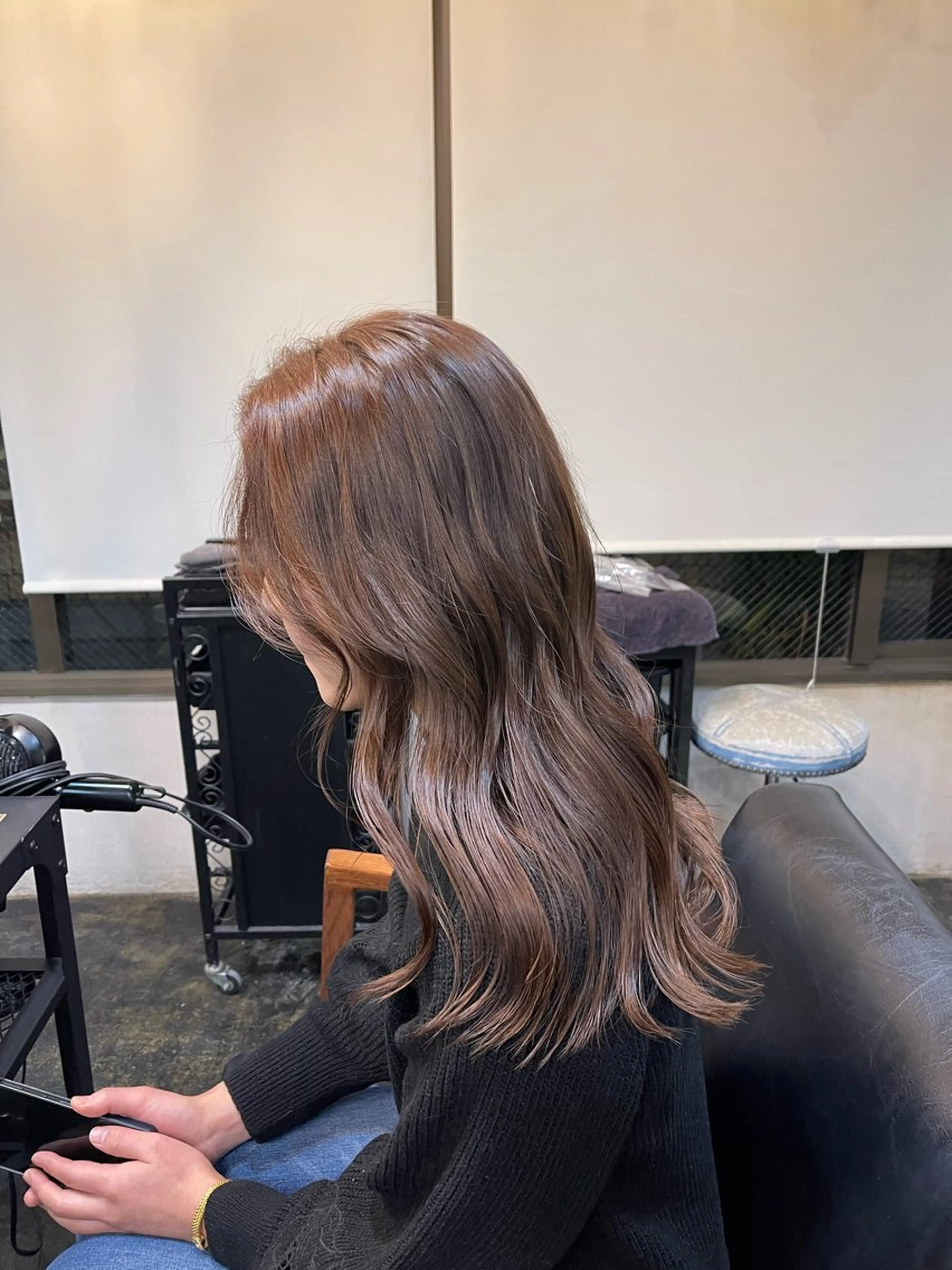 ロング Colore（コローレ）所属・顔タイプ/ダブルカラ ー/りりかのヘアスタイル