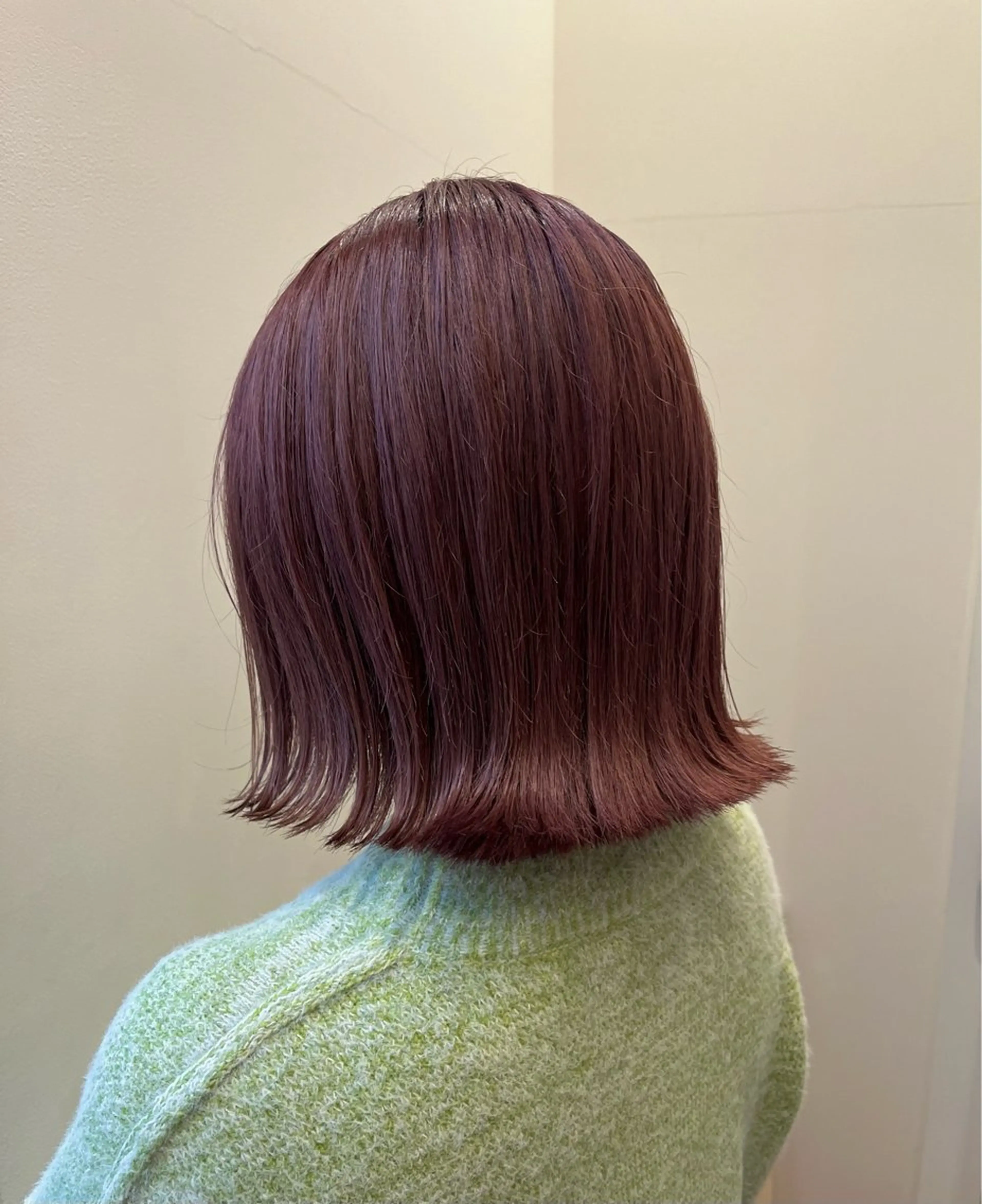 ショート ボブ 暖色カラー/似合わせ カット/名古屋/辻のヘアスタイル