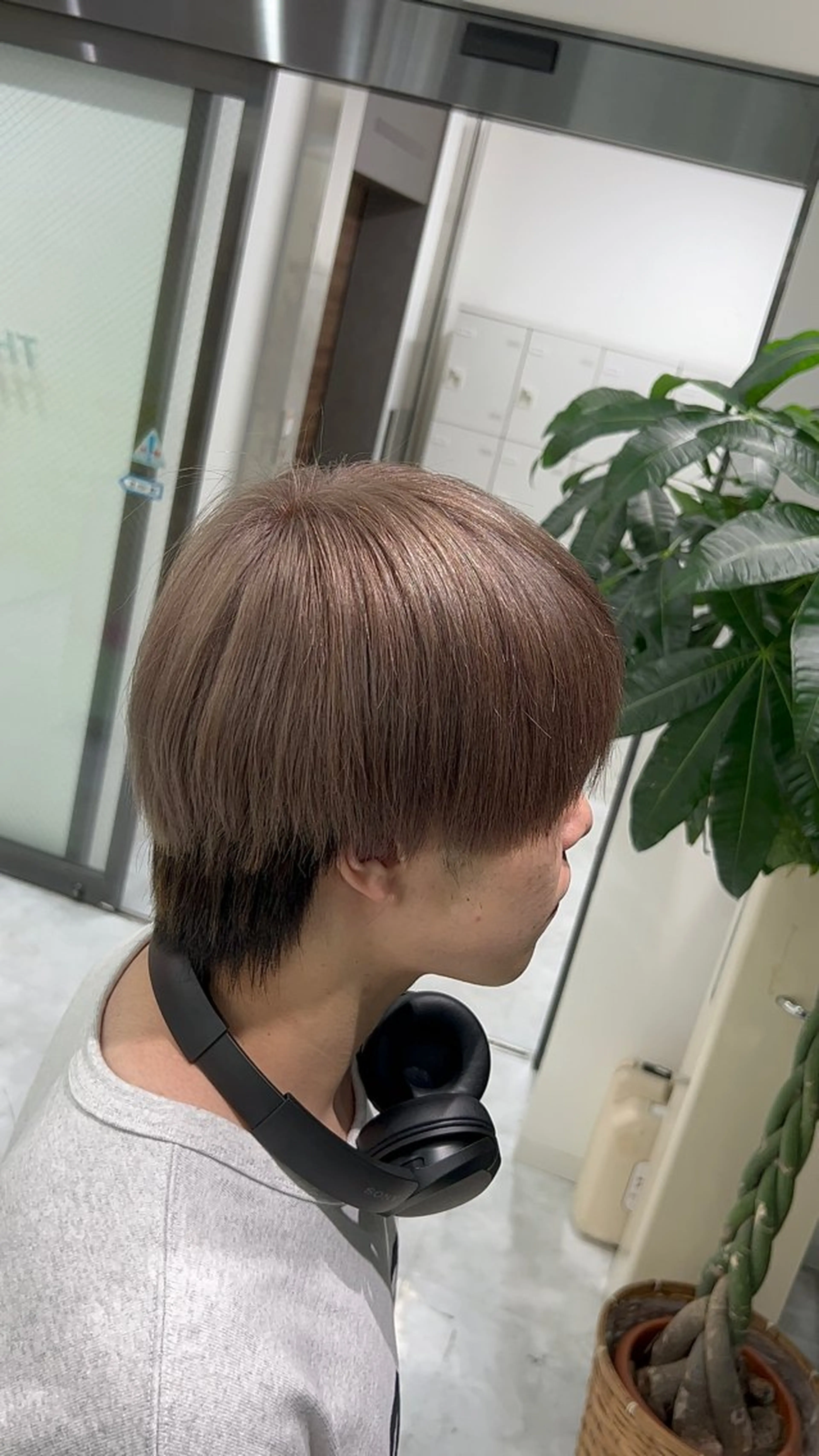 ショート カラー ヘアアレンジ メンズ カット ヘアカラー ブリーチなしの達人 🇰🇷KAITOのヘアスタイル