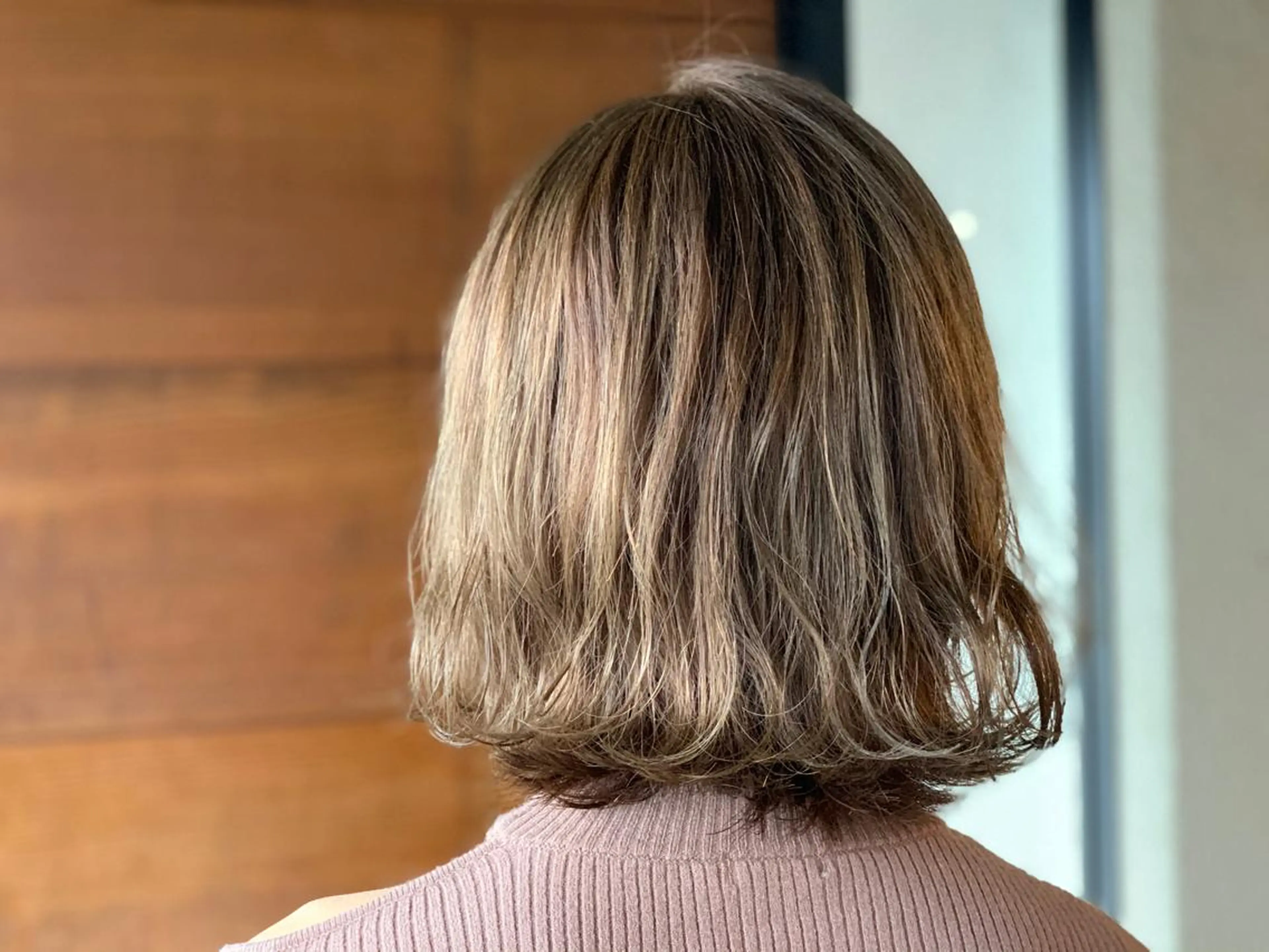 カラー ベージュカラー ミルクティーベージュ IORI #韓国ヘア#髪質改善のヘアスタイル