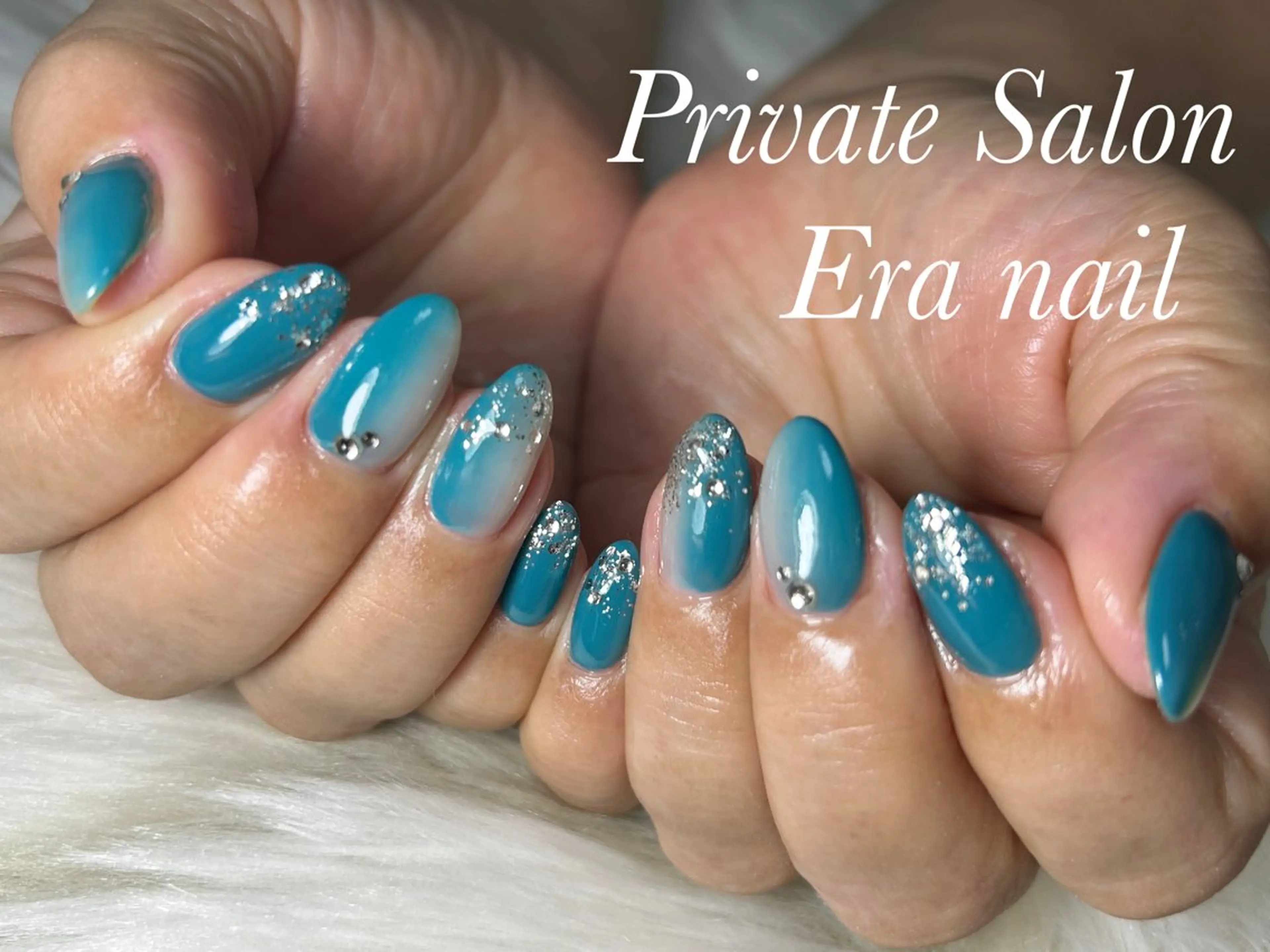 ネイル グラデーション ハンドネイル Era nailのネイルデザイン