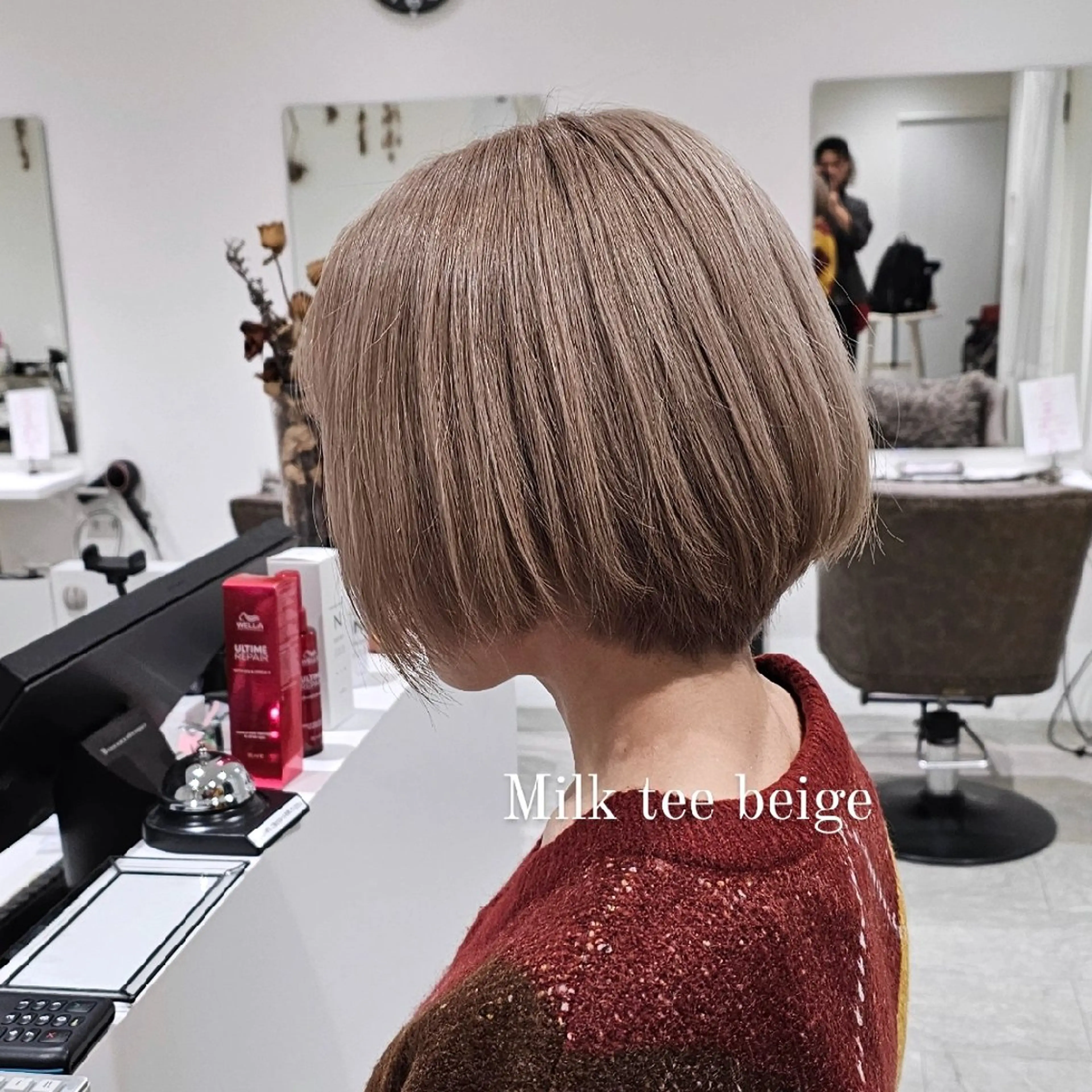 ショート ヘアアレンジ カット ヘアカラー E Komo hair所属・Wow❕E Komo hair 永井一輝のヘアスタイル