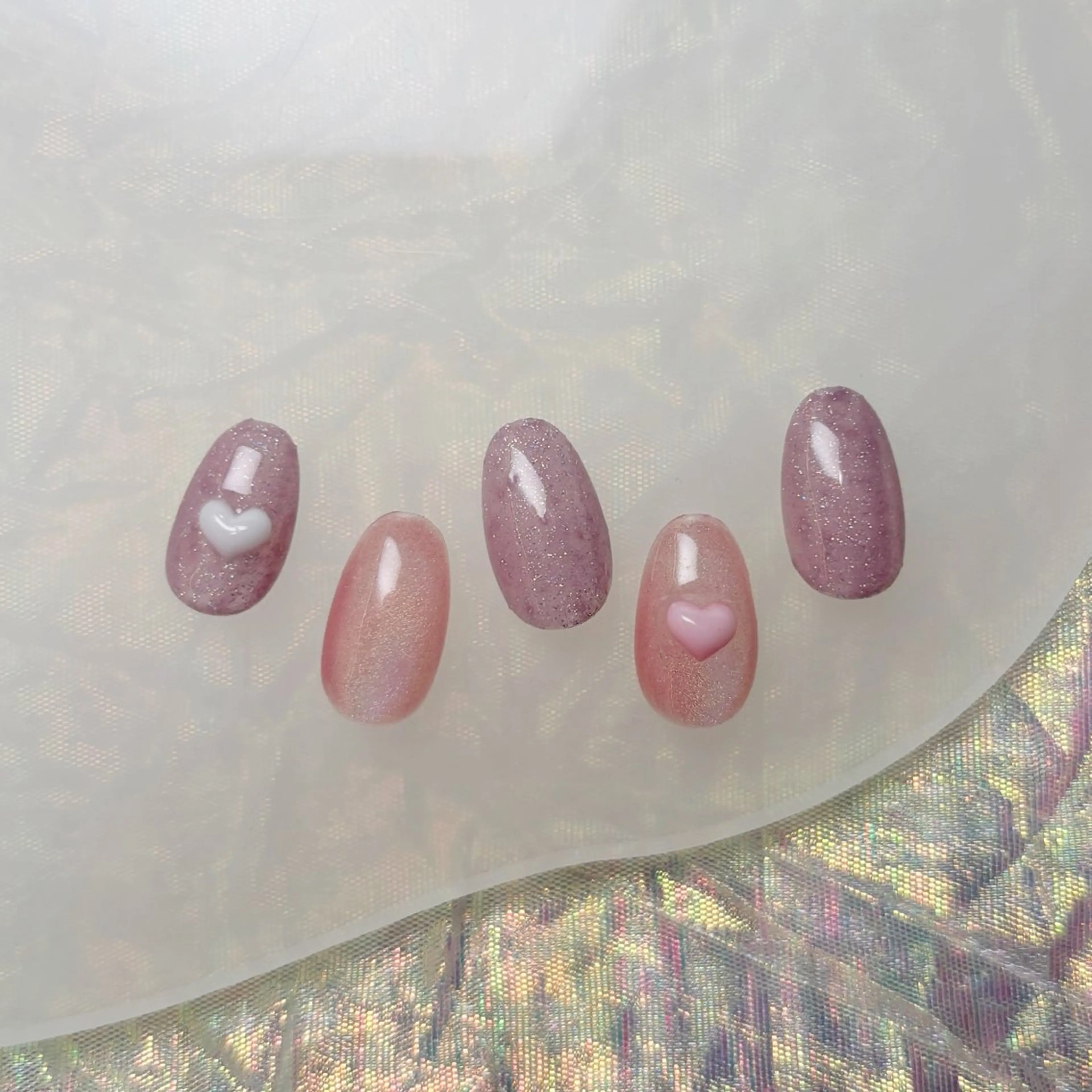 ショート ハンドネイル watanabe miyuuのネイルデザイン