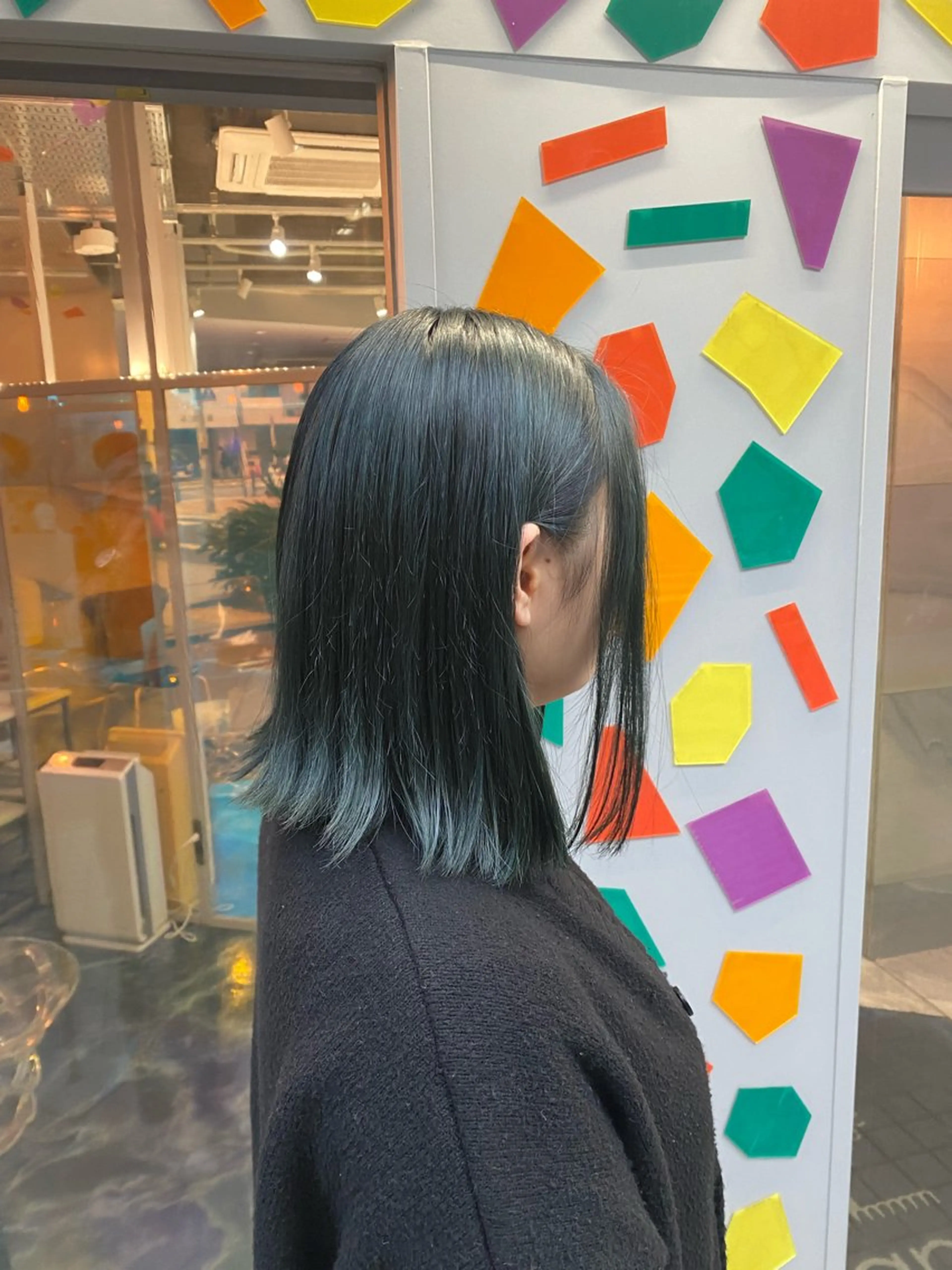 ミディアム カラー ブリーチ オリーブグレー トリートメント Riganuts池袋 Hayato✂︎のヘアスタイル