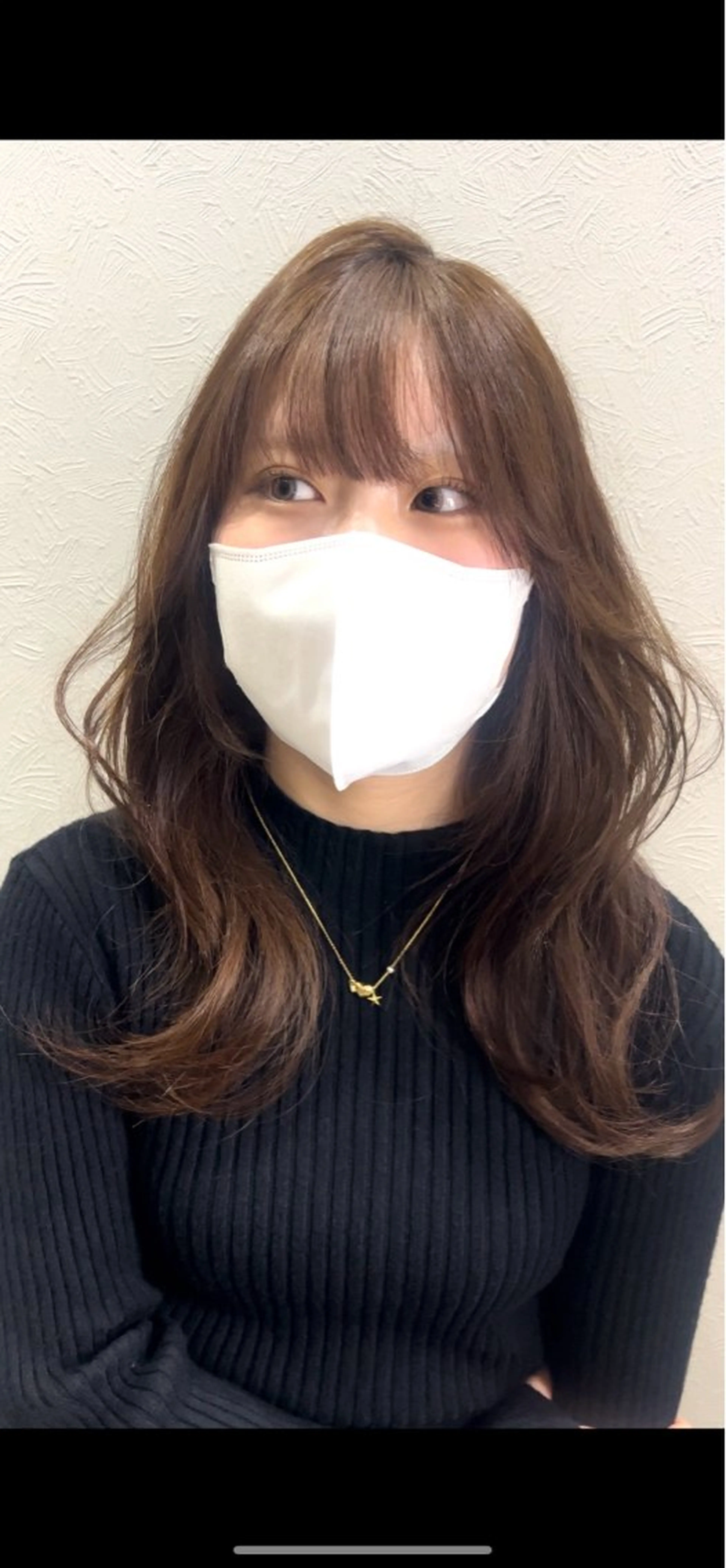 セミロング 剣持友希/ifh iizuka/高崎のヘアスタイル