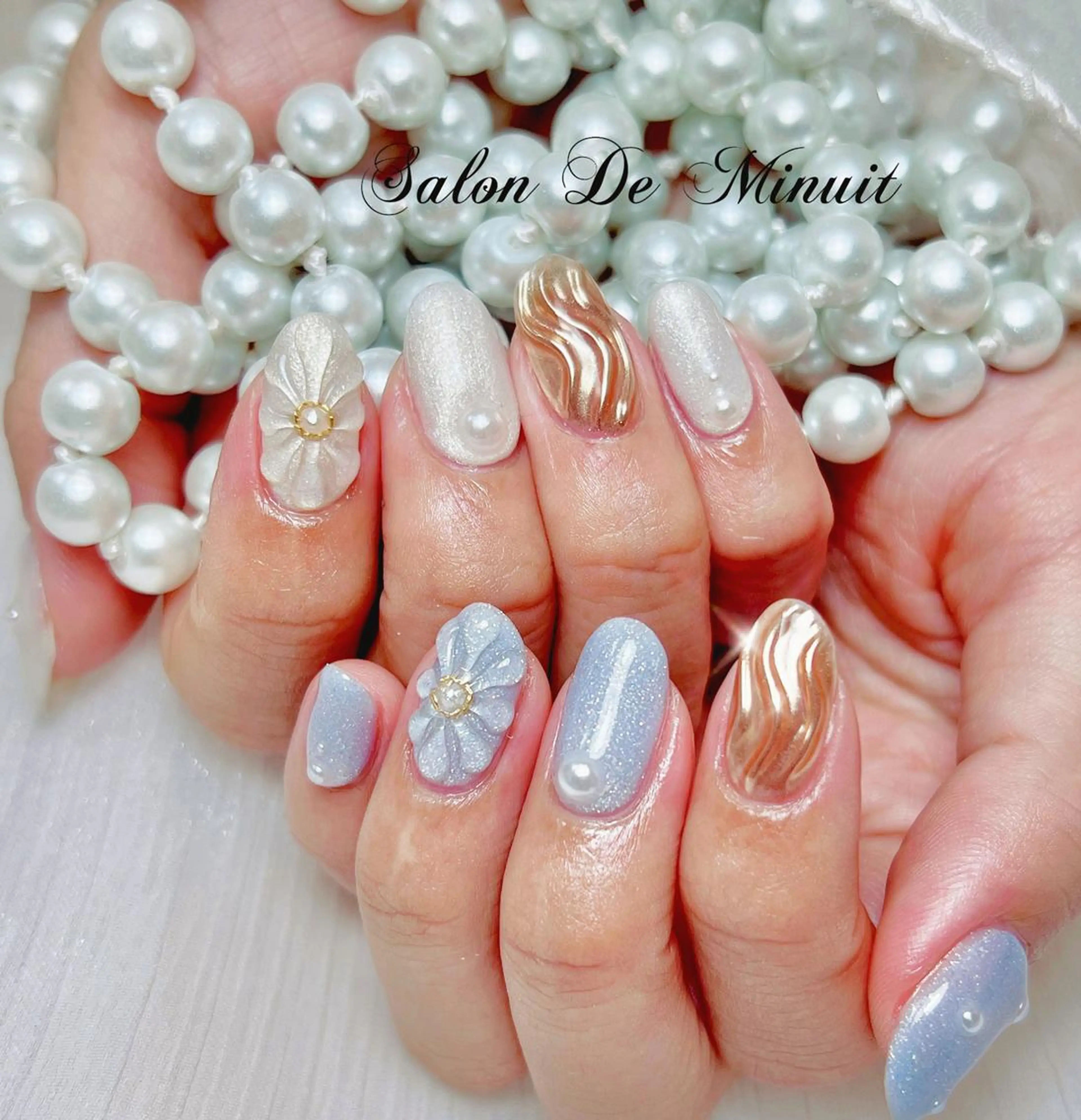 ネイル ハンドネイル ハンドケア Momo 🤍のネイルデザイン