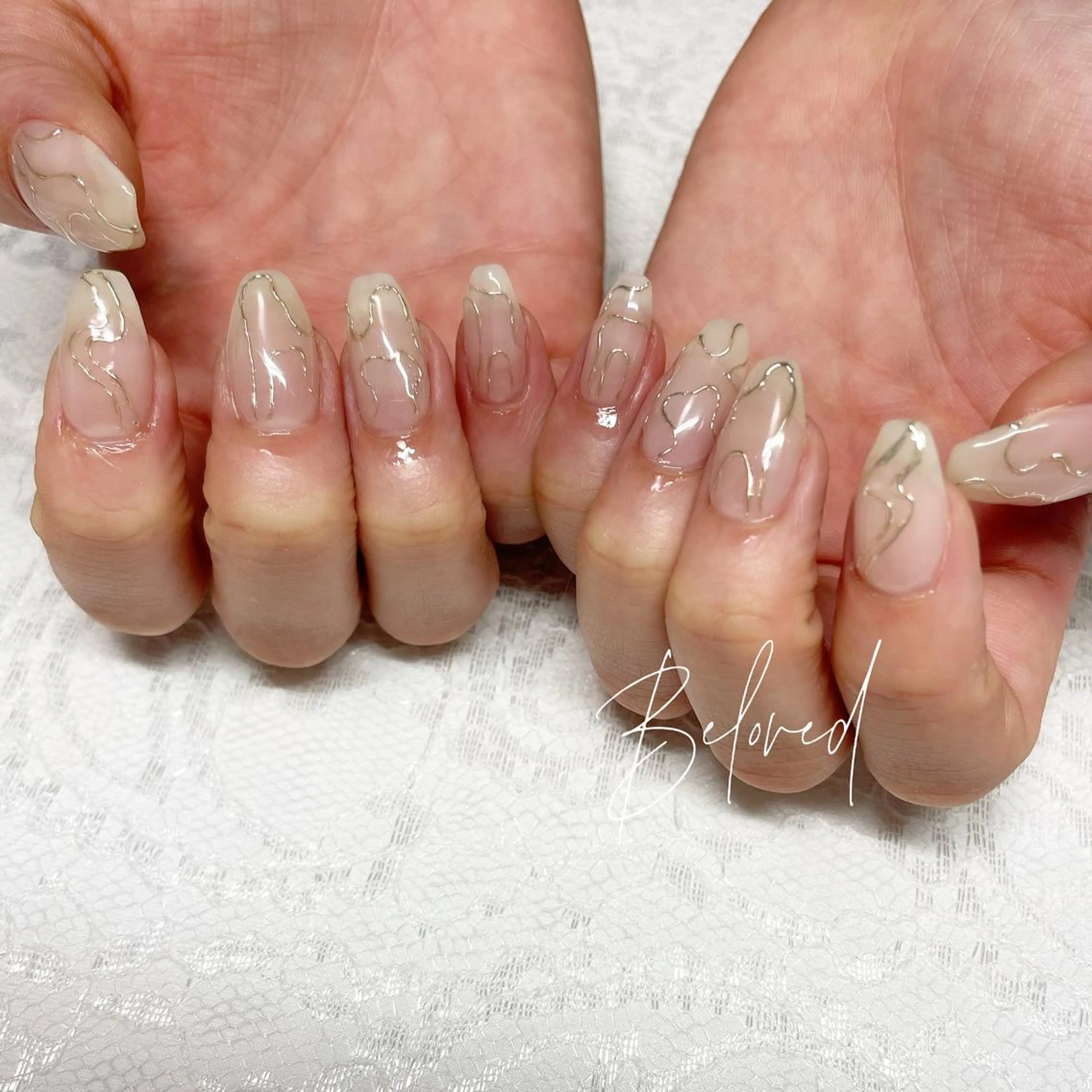 ネイル ハンドネイル ハンドケア Beloved Mariaのネイルデザイン