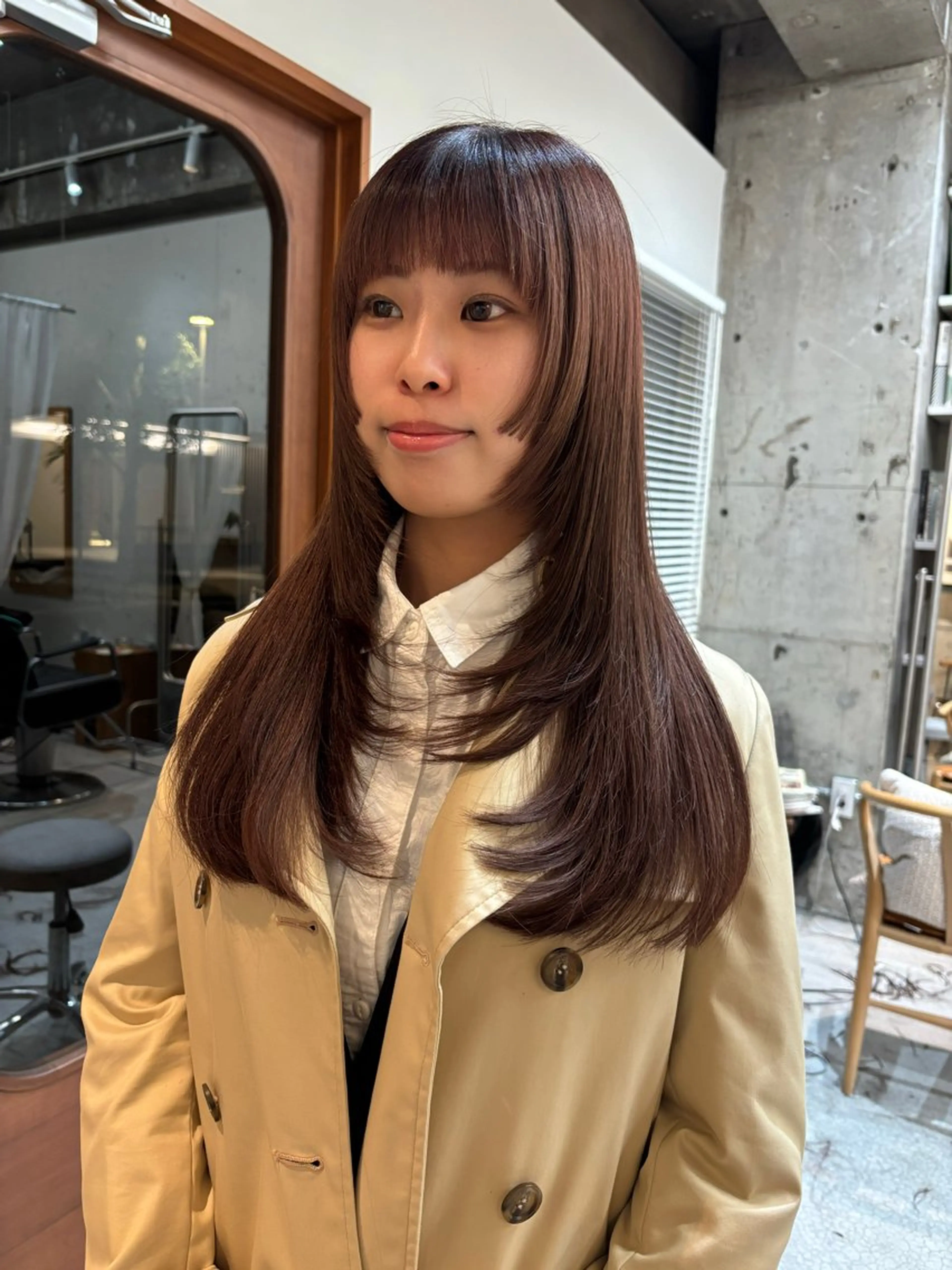 ロング カット ヘッドスパ 永田 愛莉のヘアスタイル