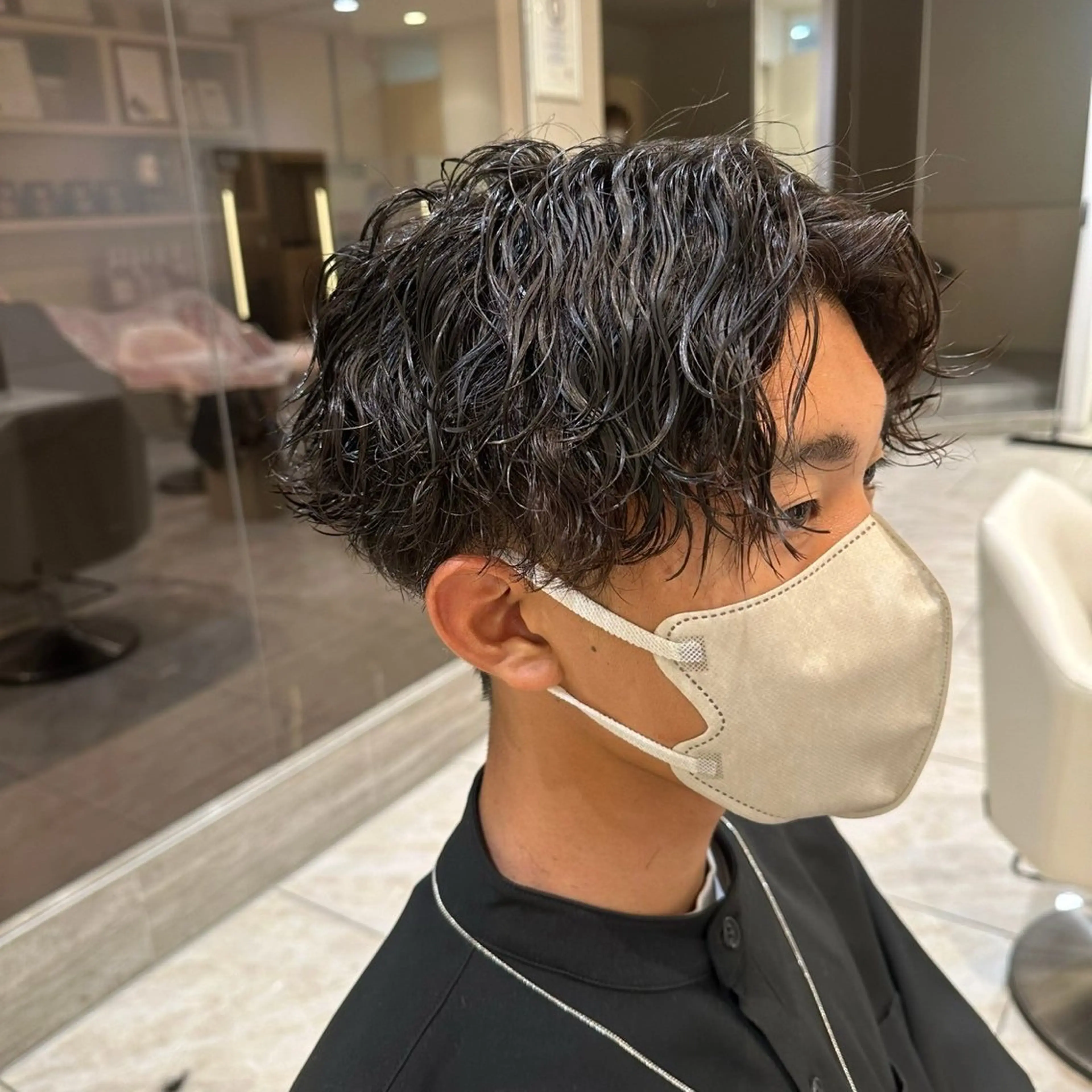 パーマ メンズ men'sカラー/ tatsukiのヘアスタイル