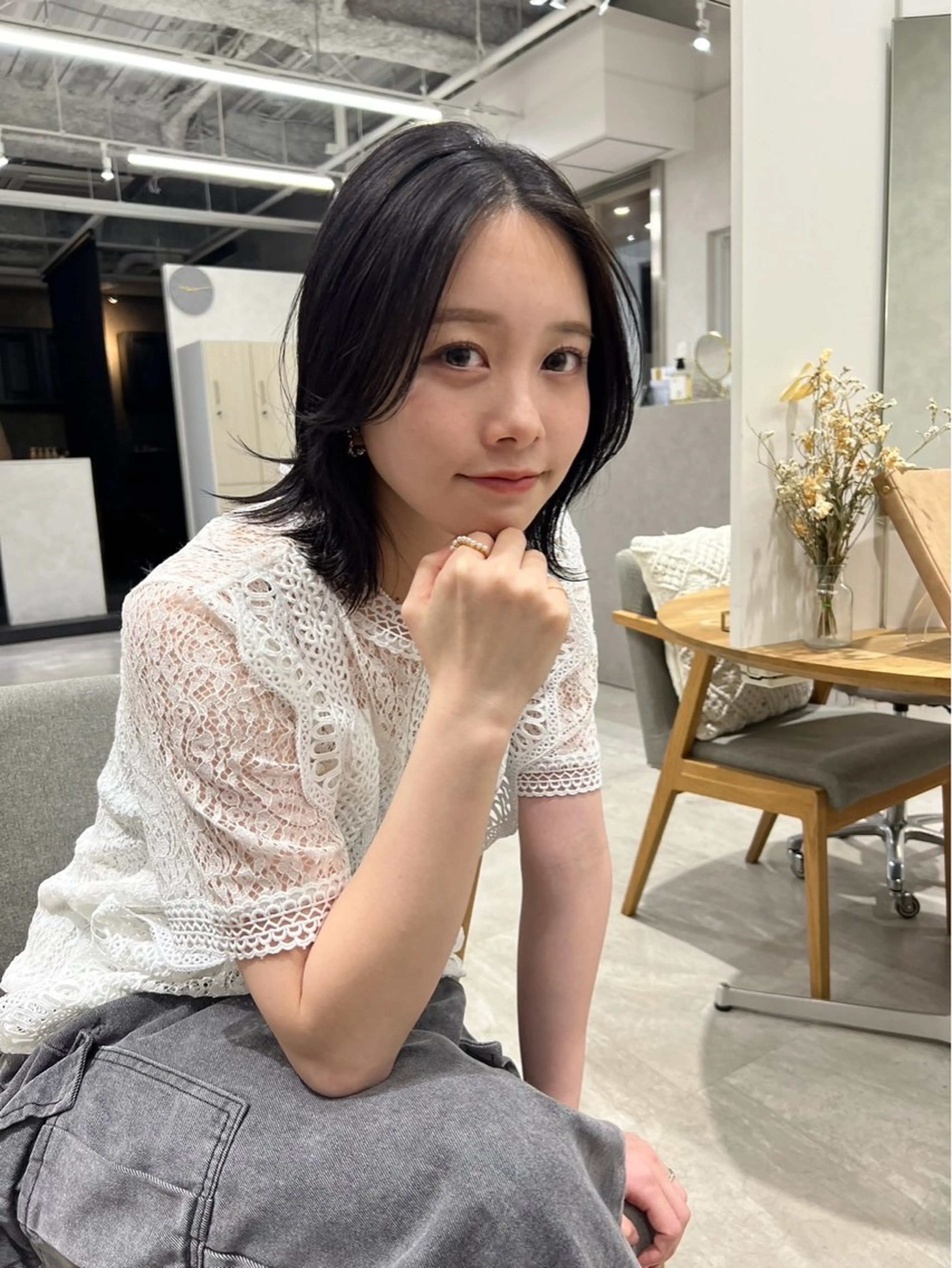 カラー 梅田/ナチュラル/ 髪質改善/アヤカのヘアスタイル