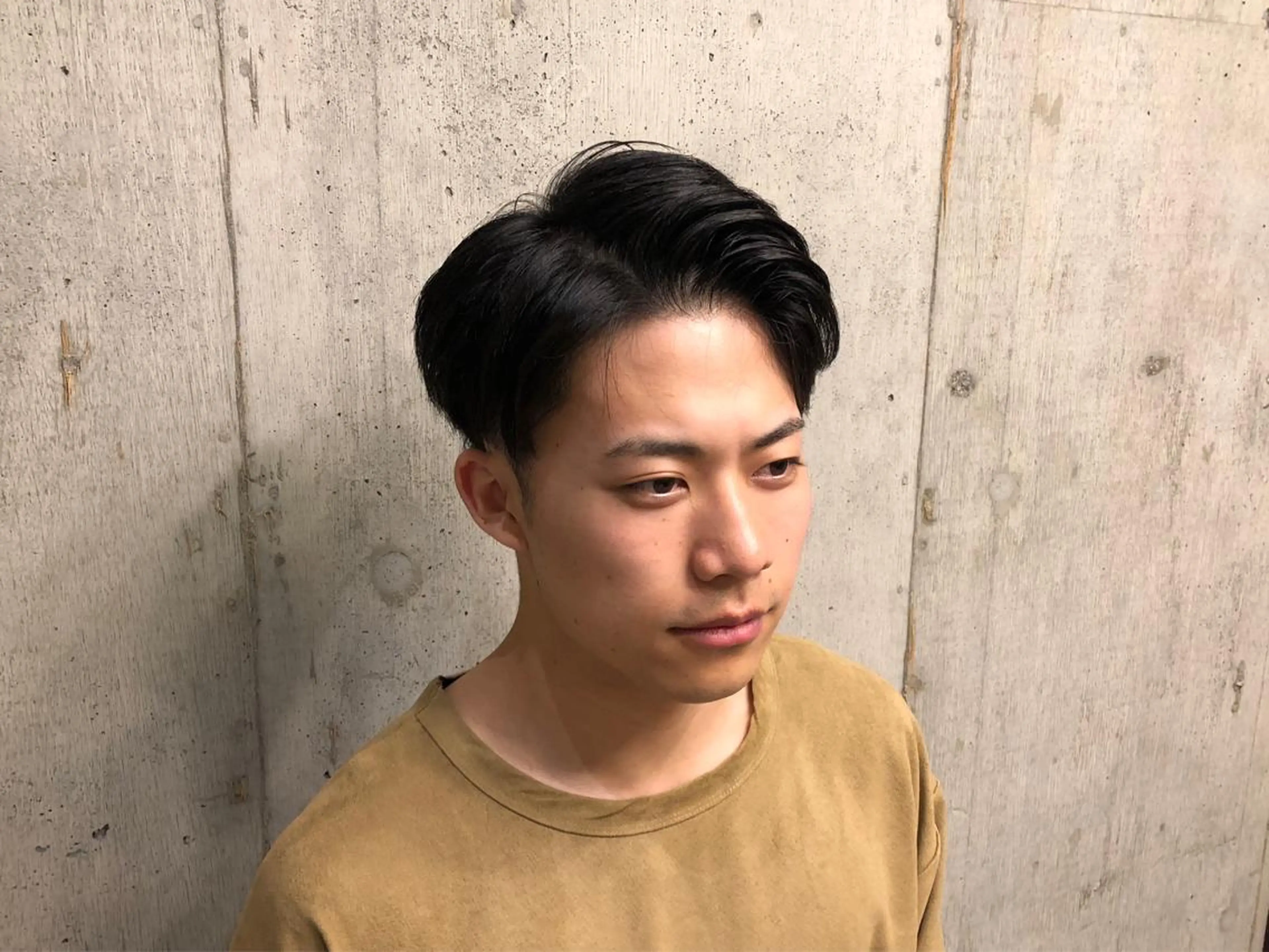 メンズ 七三 カット STRINGS 下北沢所属・【メンズ特化】 金子諒磨のヘアスタイル