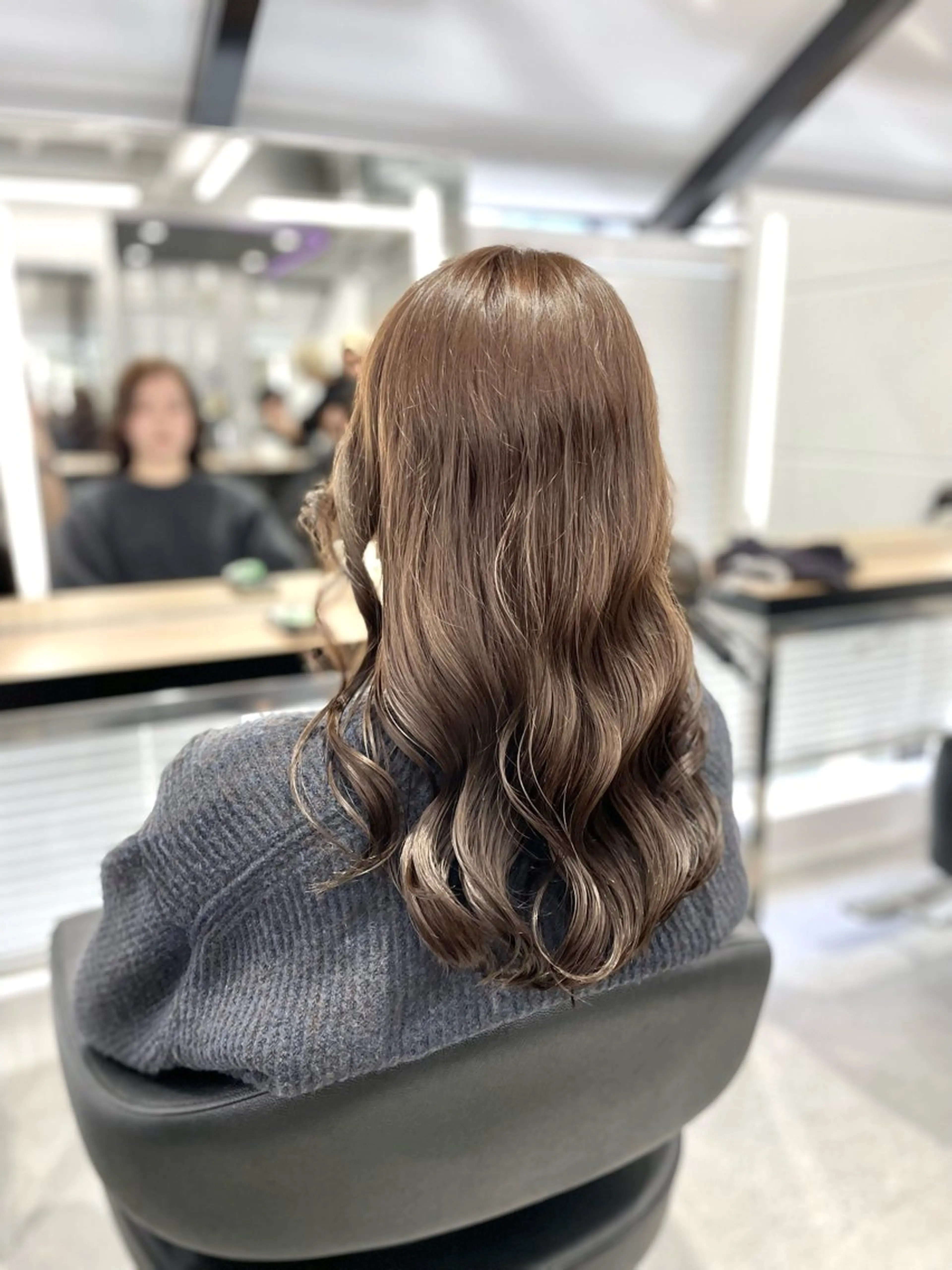 ロング 💍大人デザイン /ハイトーン♡リクトのヘアスタイル