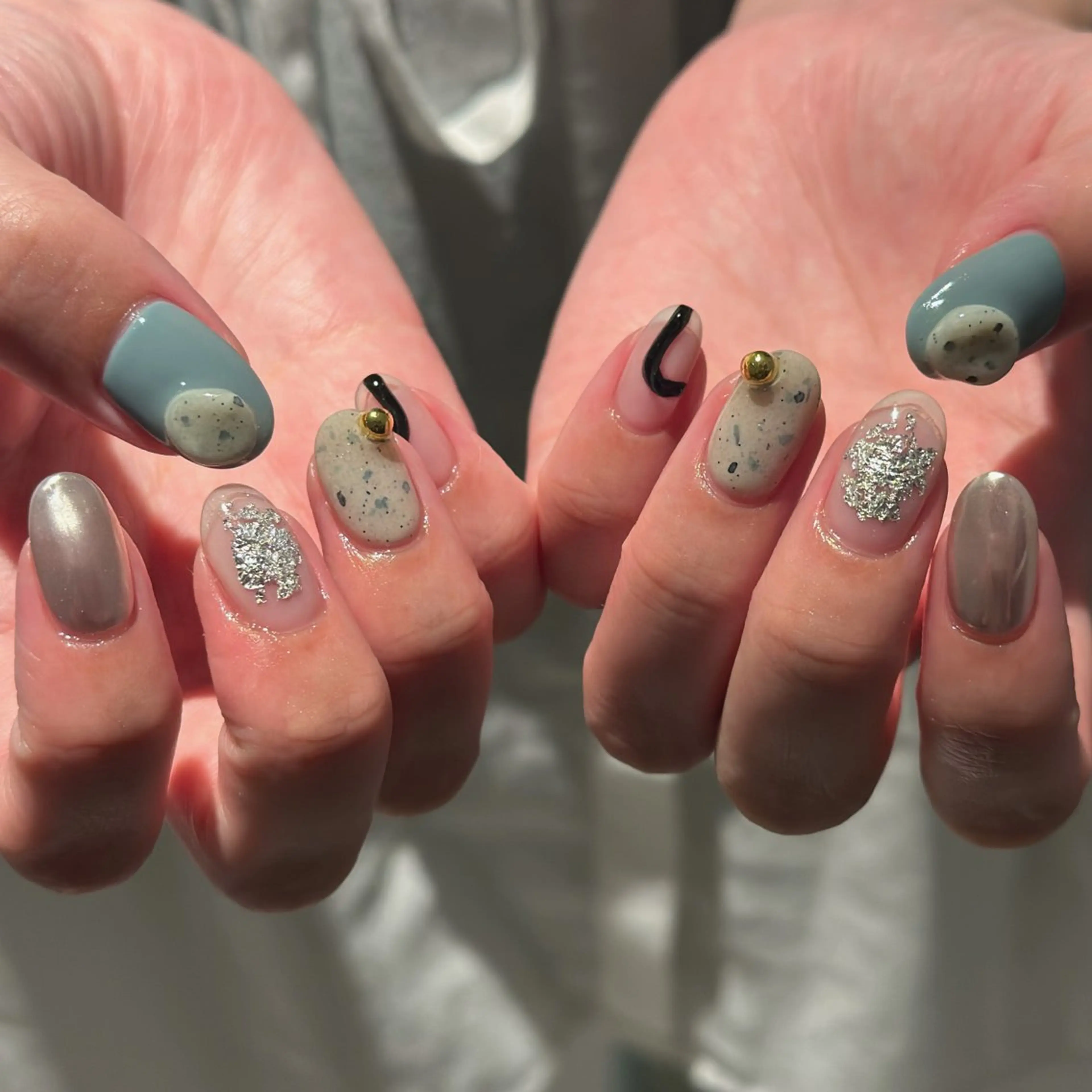 ネイル ハンドネイル Flow nail所属・山本 七海のネイルデザイン