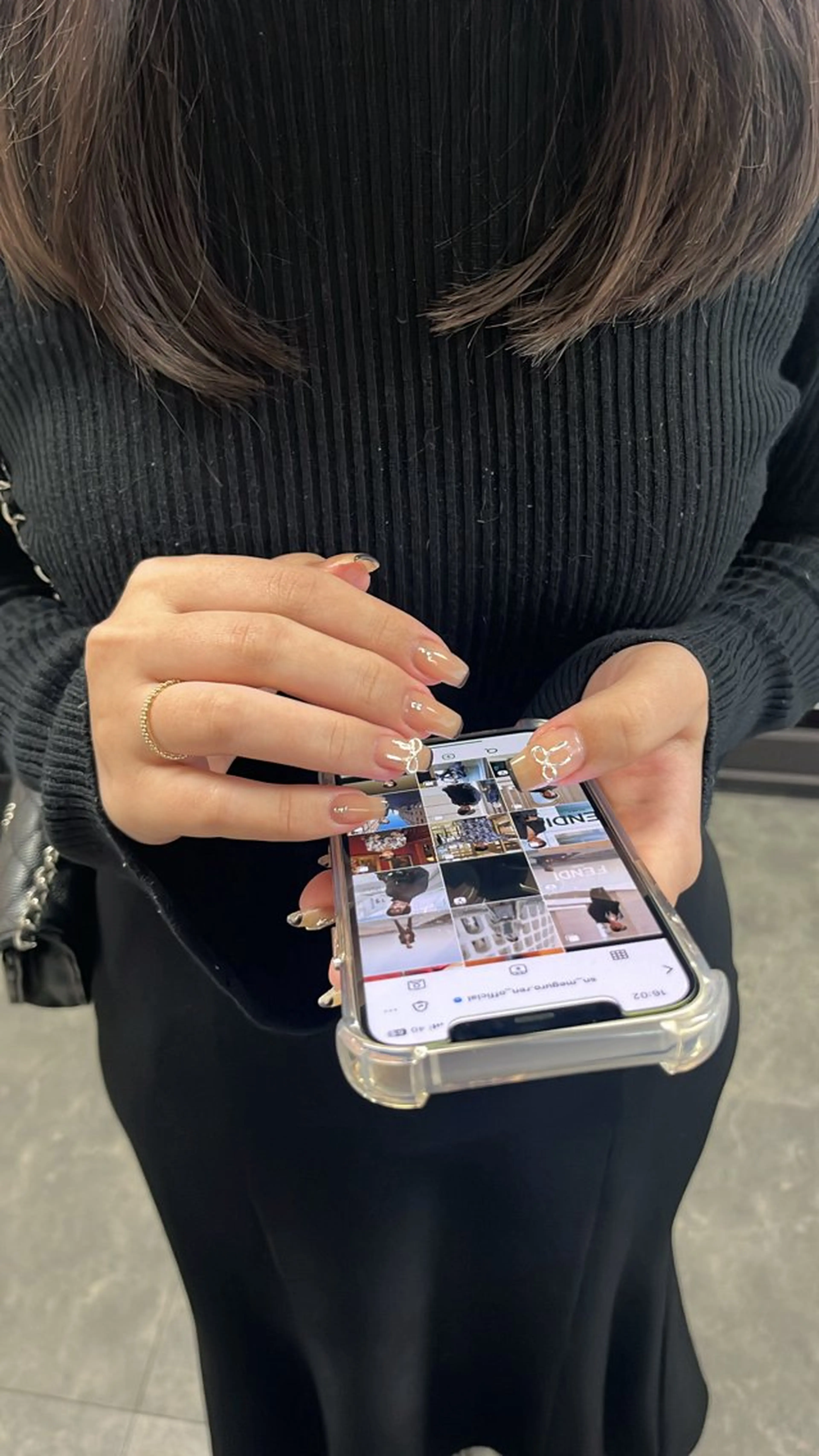 ネイル フレンチネイル peTiT minamiのネイルデザイン