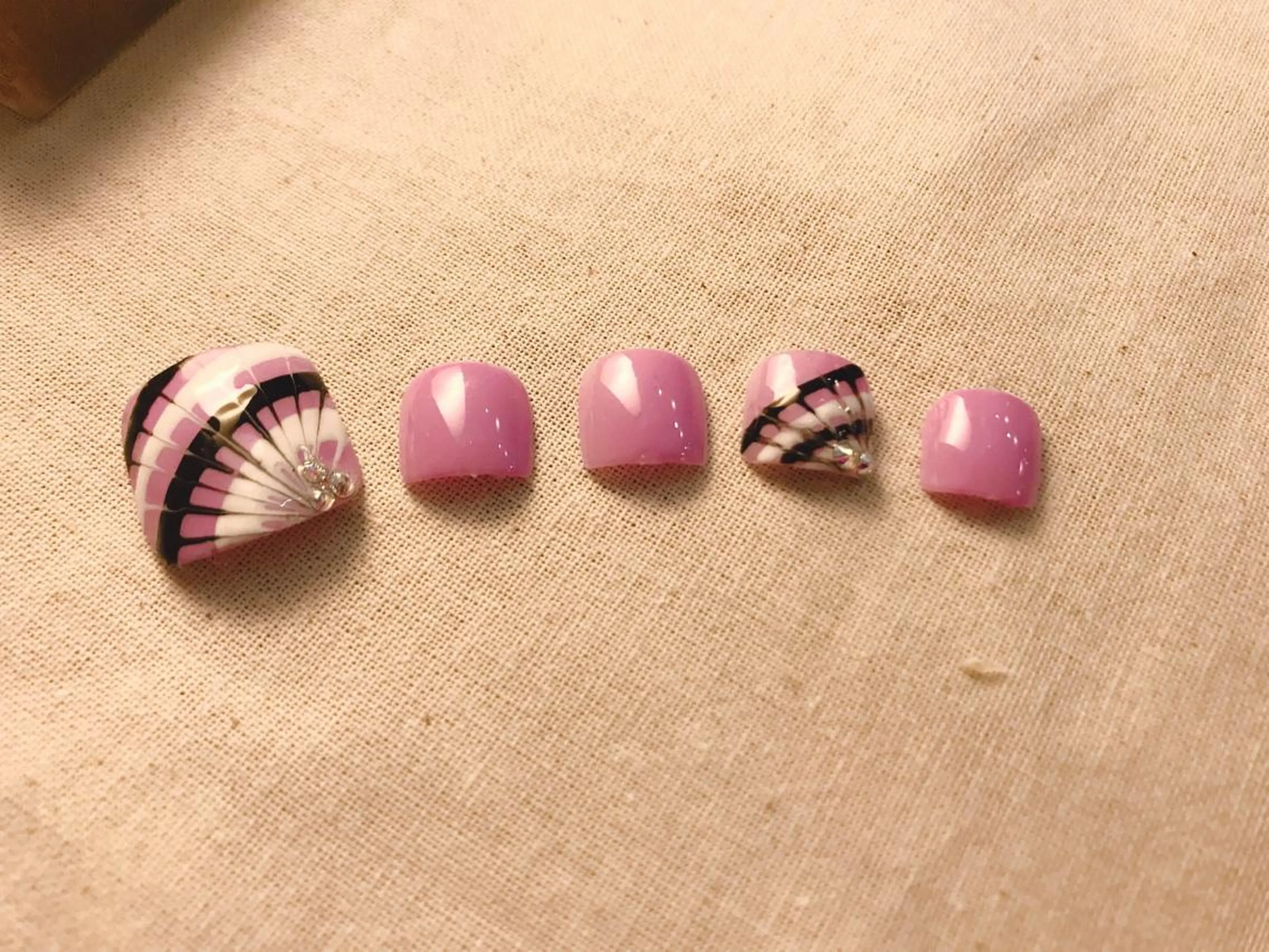 ネイル ピーコックネイル Flam Nailのネイルデザイン