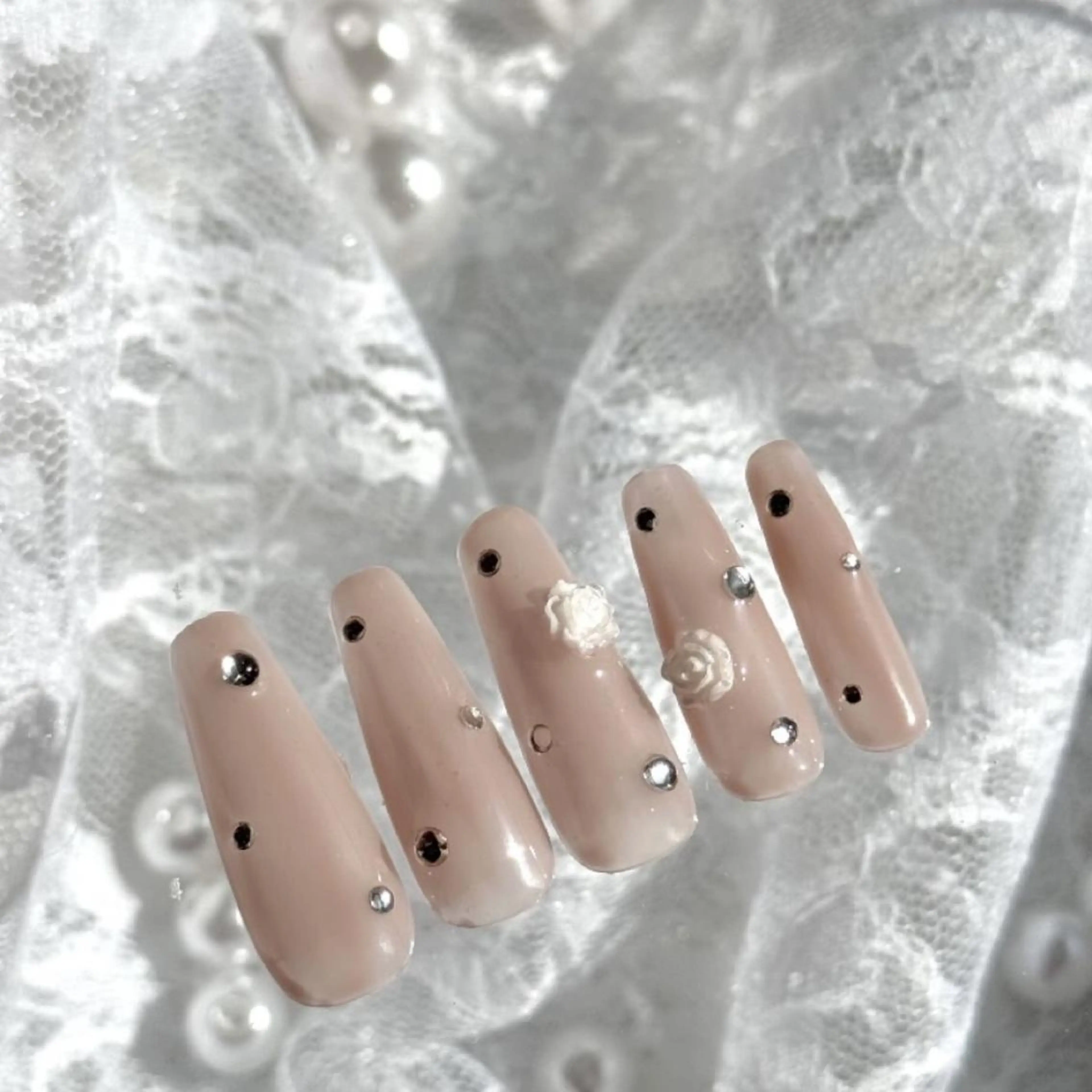 ネイル ワンホンネイル ハンドネイル Aki 💖ゆちたの部屋のネイルデザイン