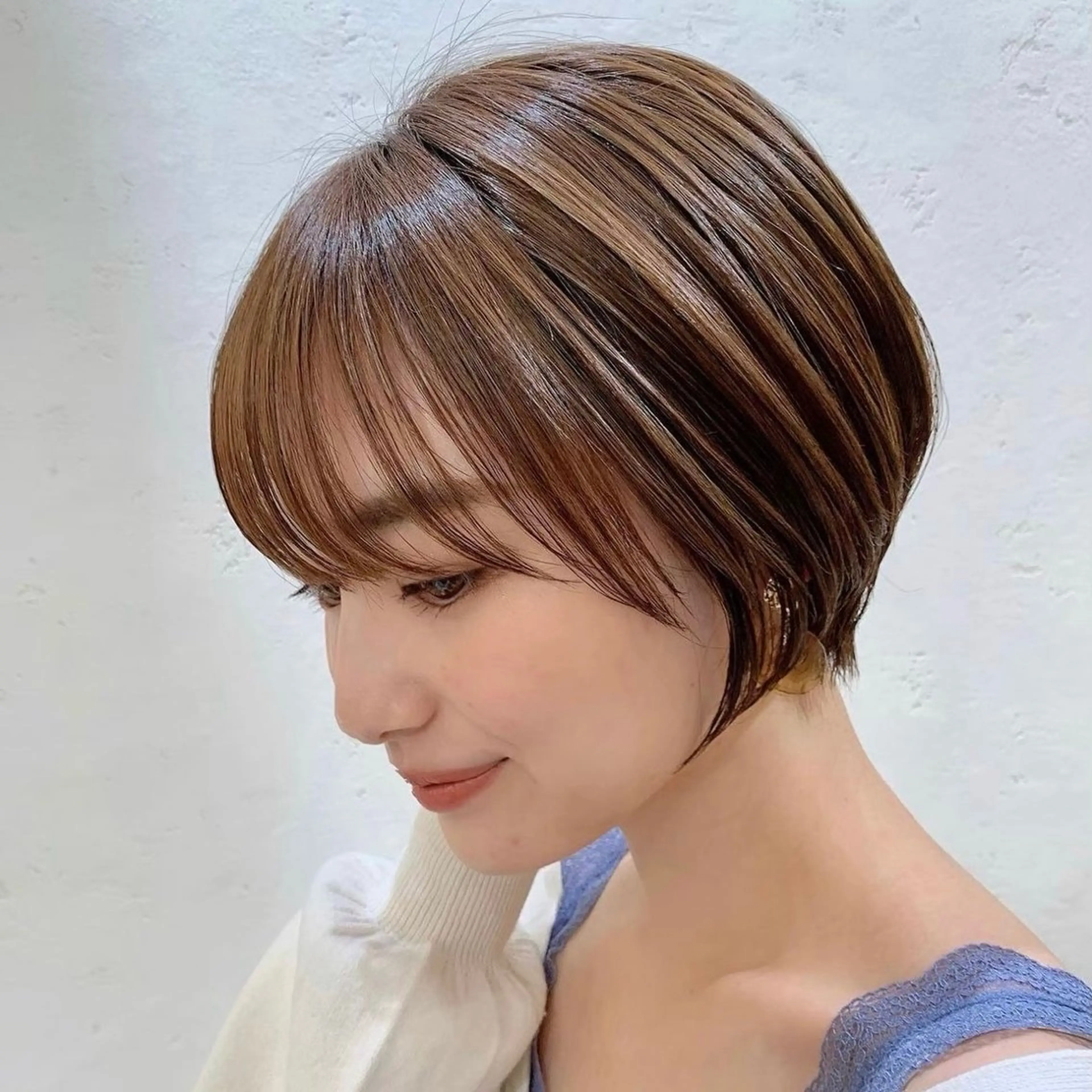 ショート カラー ♥️ショートボブ/ 似合わせ/美波のヘアスタイル