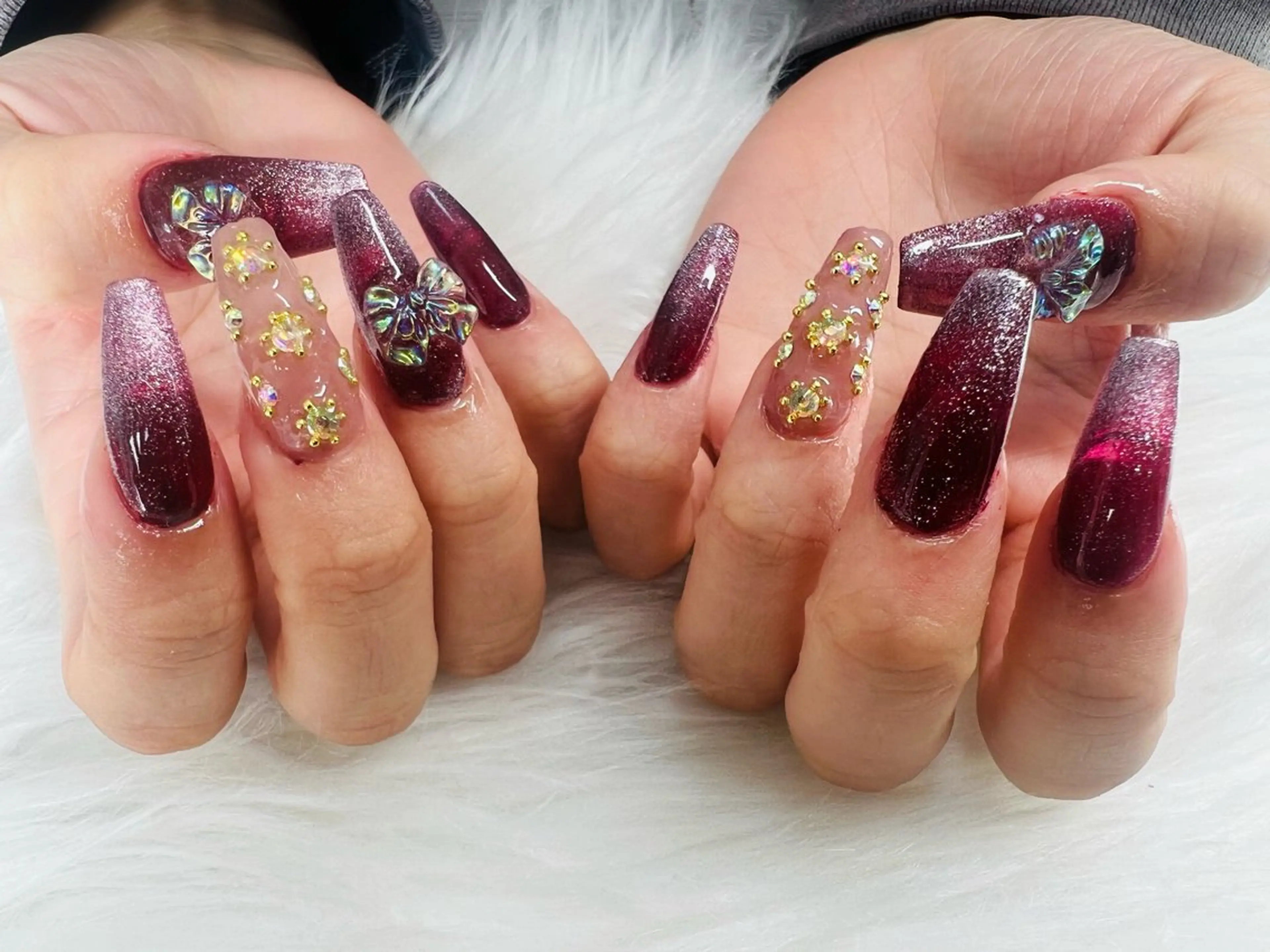 ネイル マグネットネイル Ruana Nailのネイルデザイン