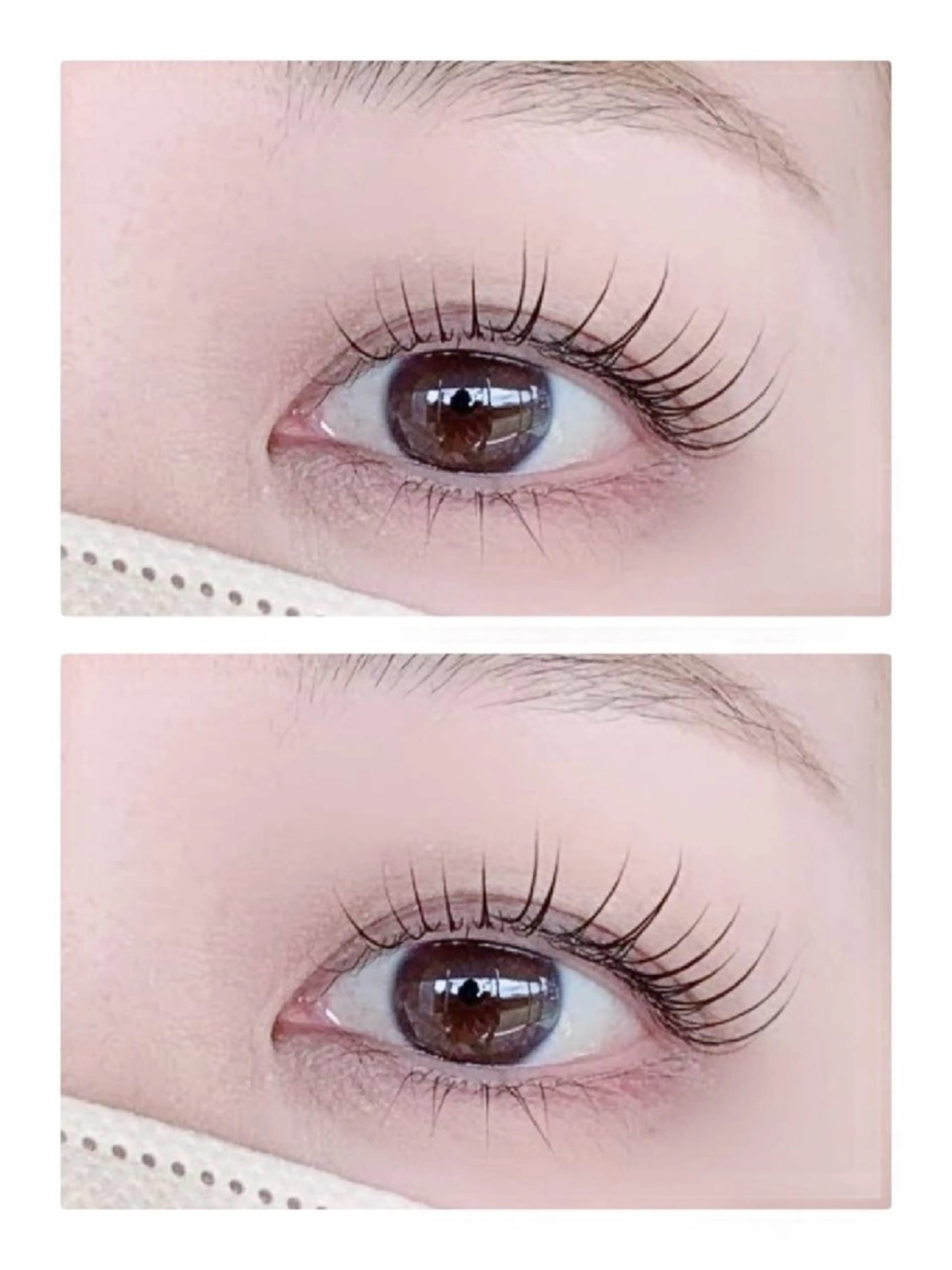 ダメージレスまつ毛パーマ　高校生の写真