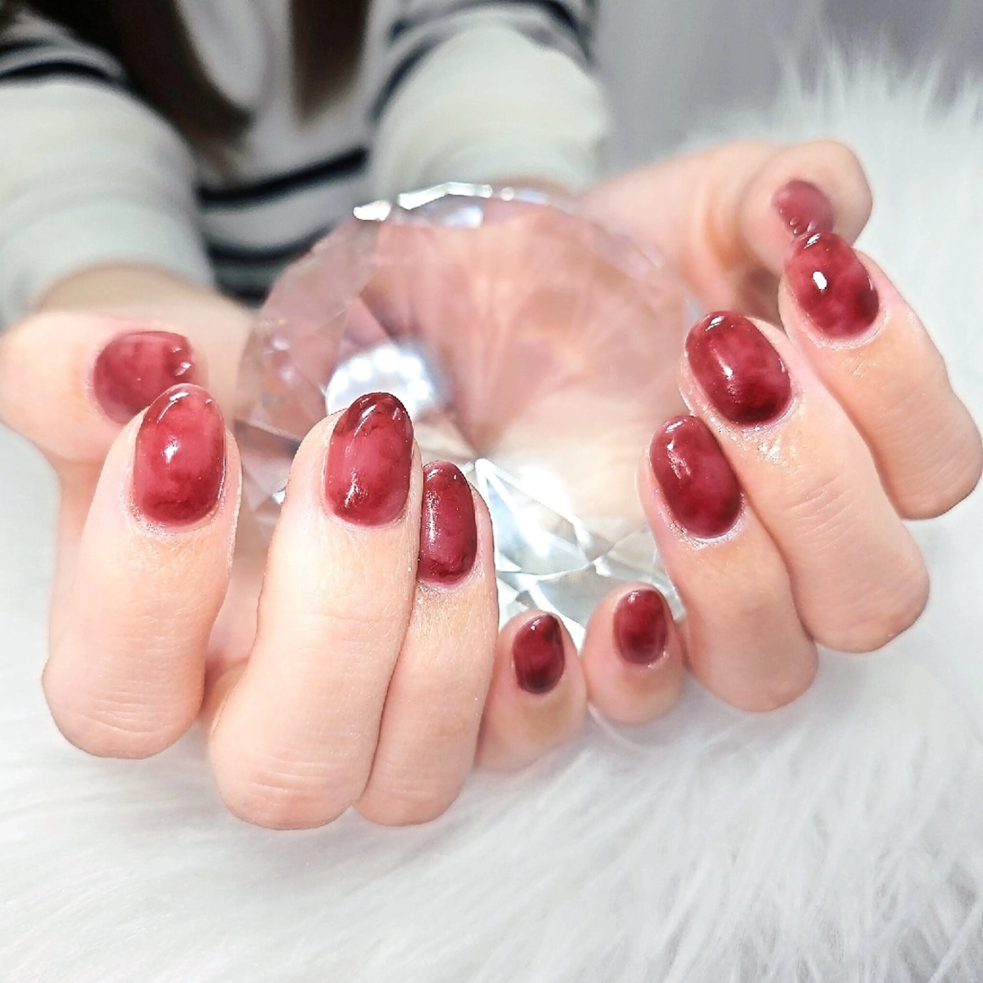 ネイル ニュアンスネイル 竹内 みやびのネイルデザイン