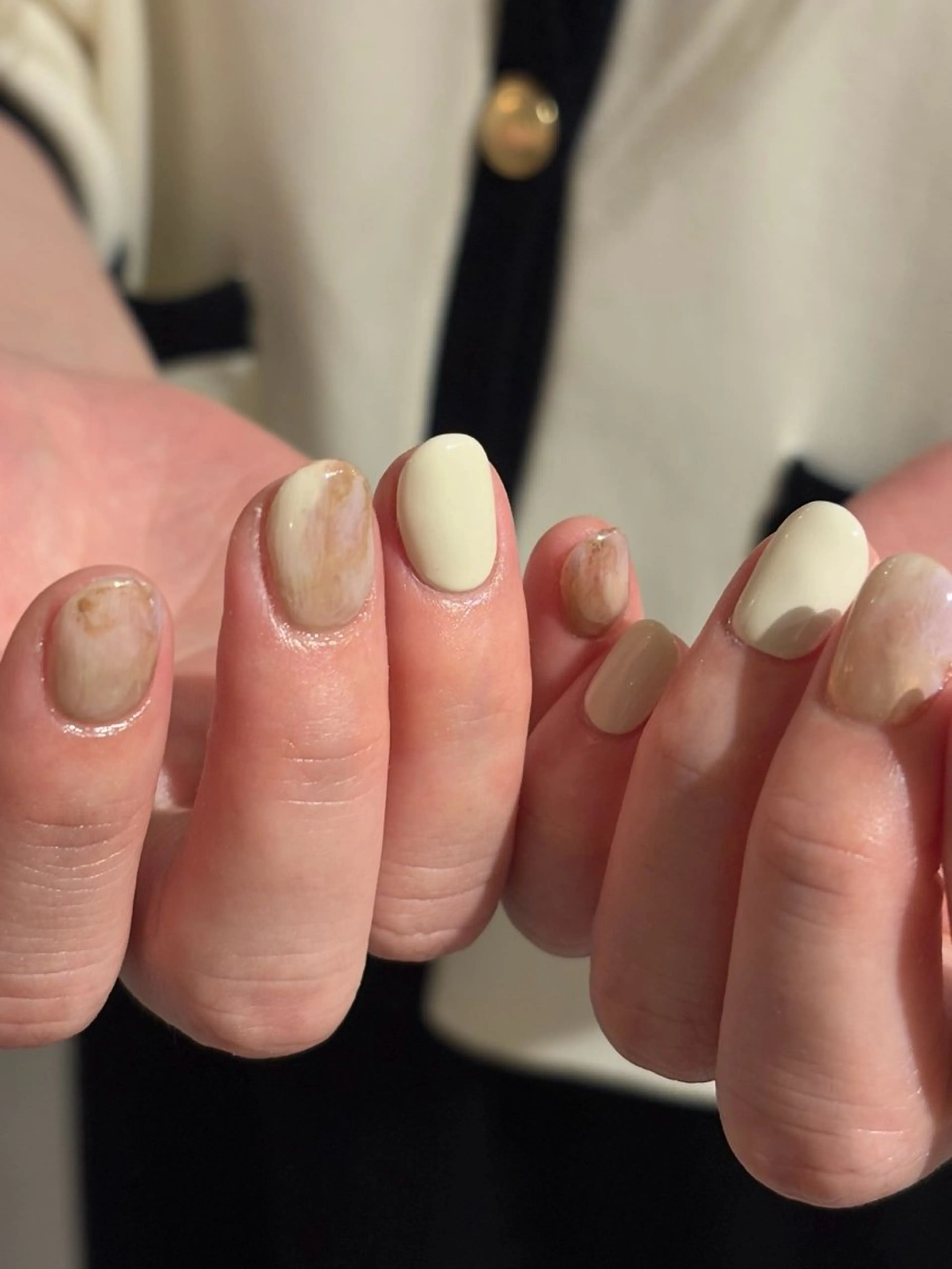 【オフなし】💠定額ニュアンスシンプル💠豊富なデザインご用意しております。フィルイン対応/パラジェル変更◎の写真