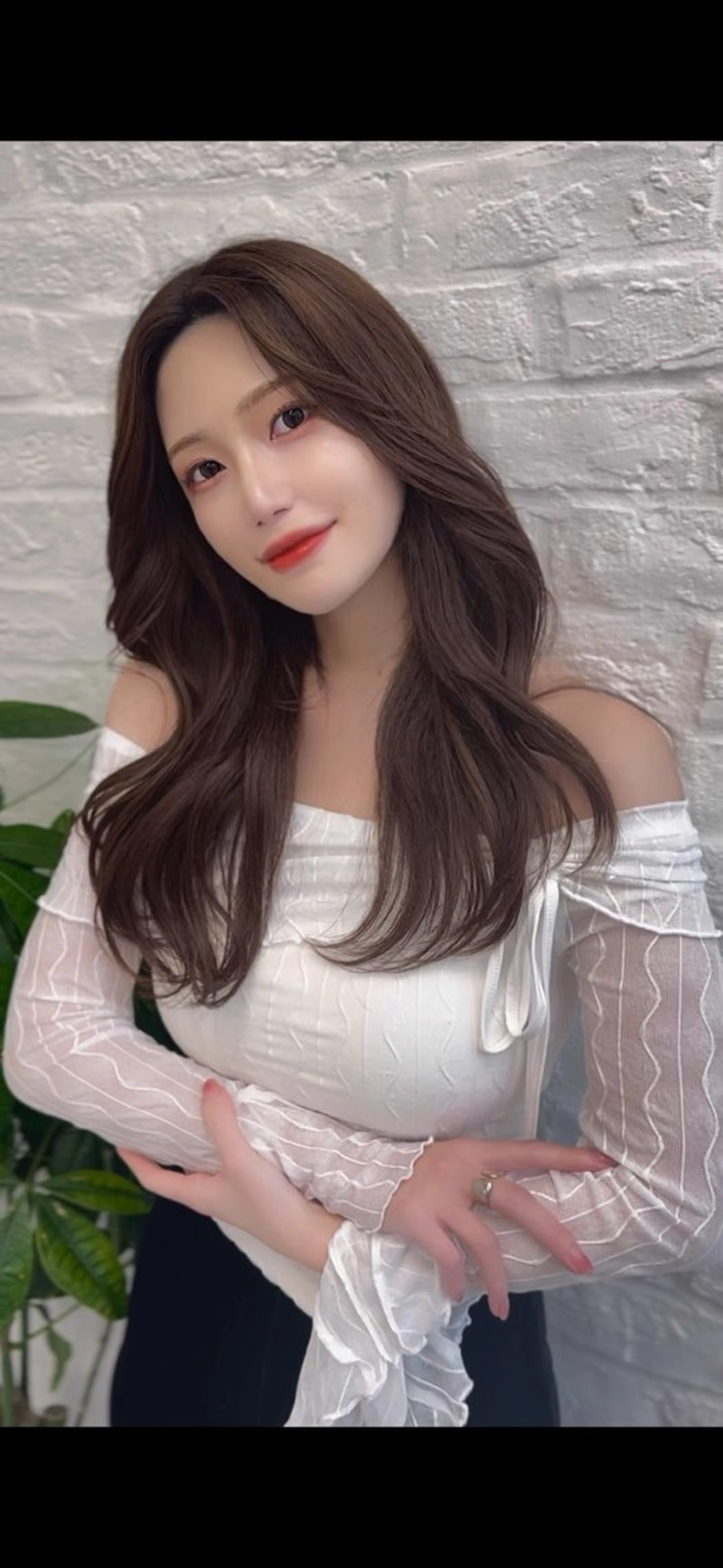 セミロング カット ヘアカラー トリートメント ヘッドスパ ヘアセット 前髪顔まわりカット 🌈中村海聖のヘアスタイル