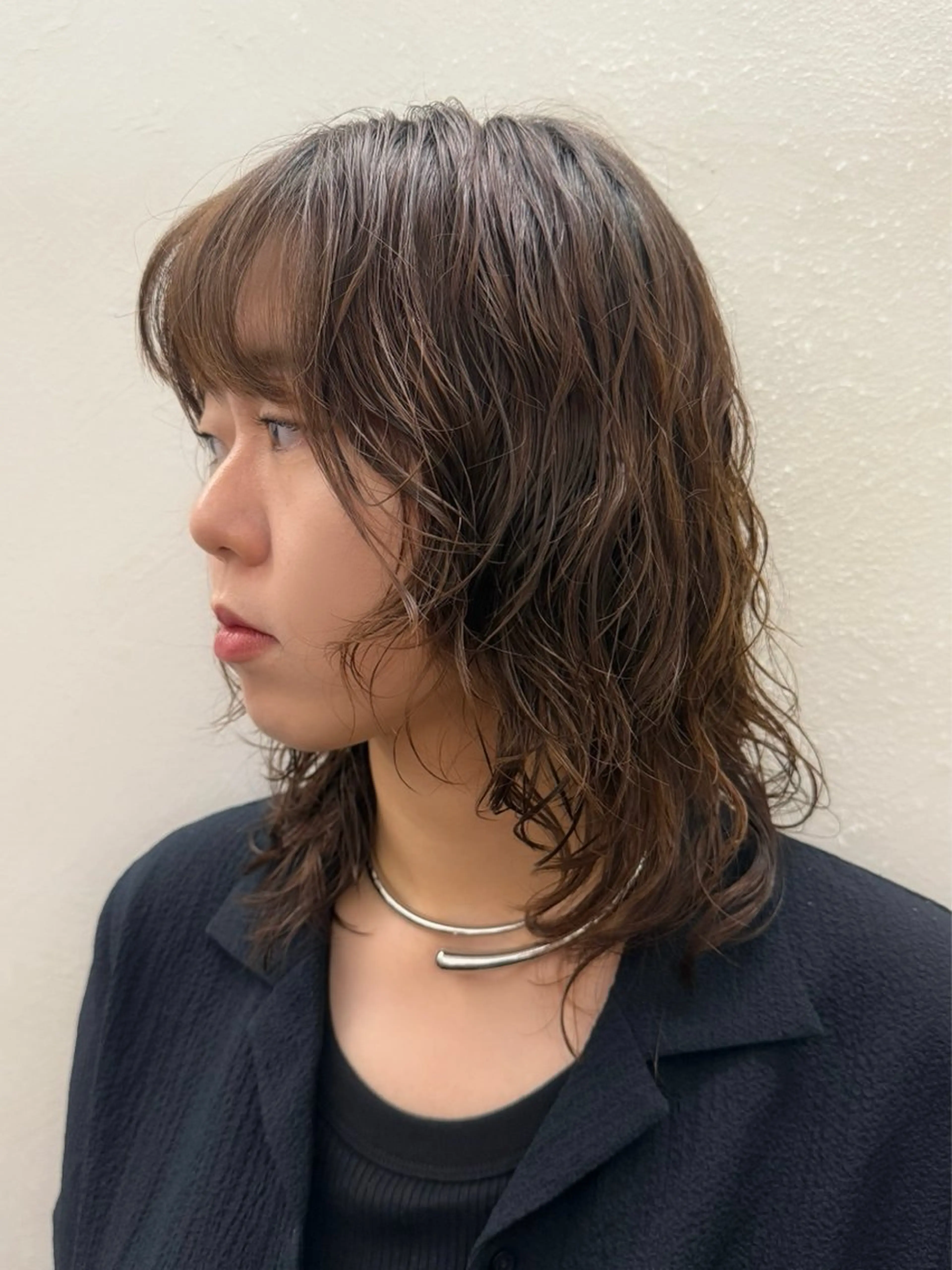 ミディアム パーマ カット パーマ トリートメント Paddle所属・似合わせレイヤー/ レイヤーパーマ/高倉のヘアスタイル