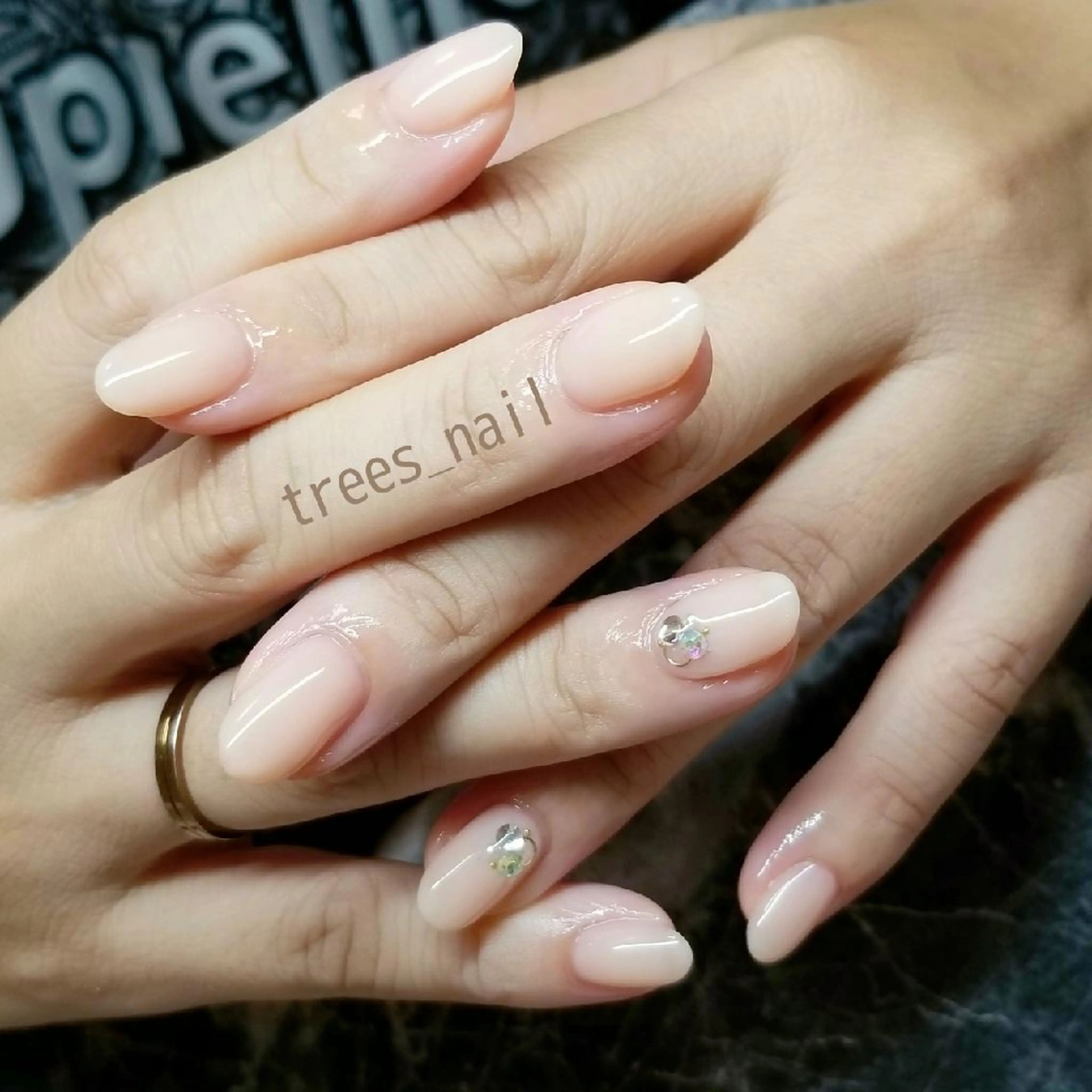 ネイル ワンカラーネイル trees_ nailのネイルデザイン